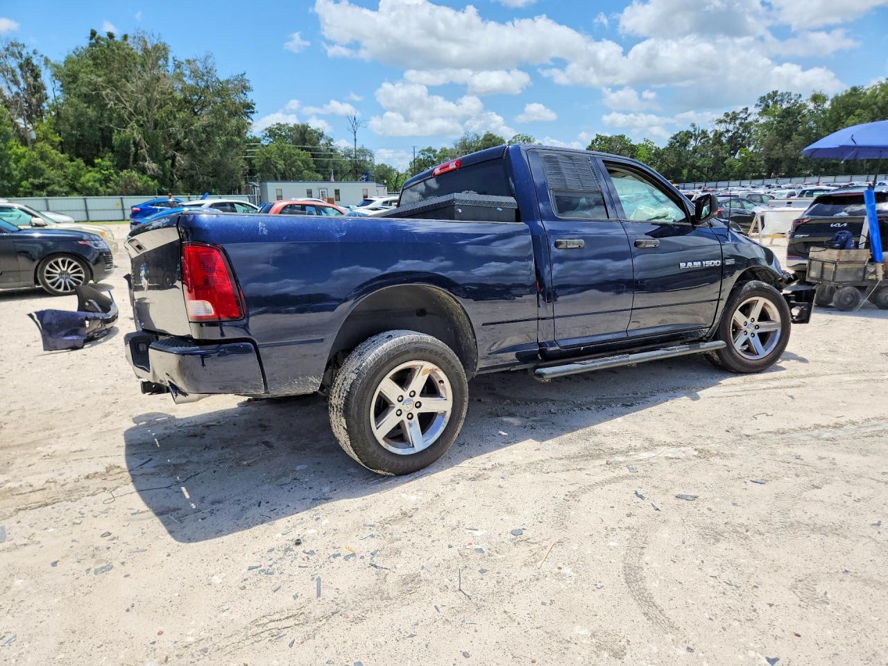 2012 Dodge Ram 1500 St Blue vin: 1C6RD6FT7CS212264
