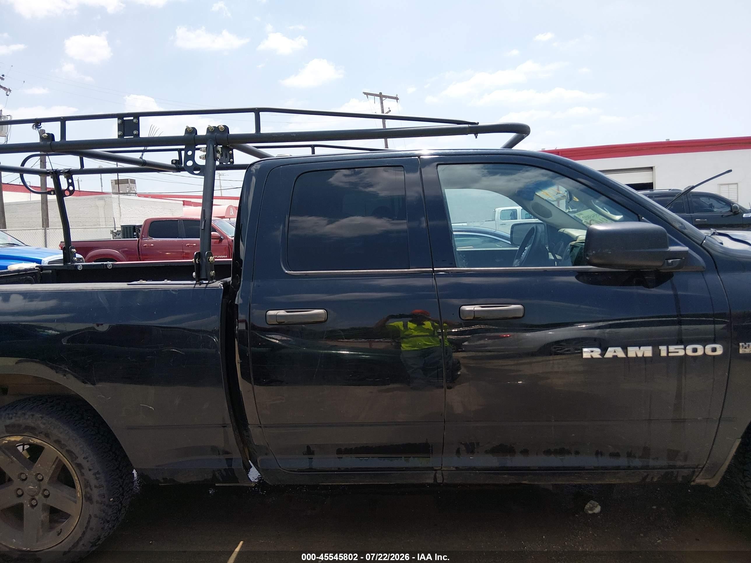 2012 Ram 1500 St Black vin: 1C6RD6FT7CS249086