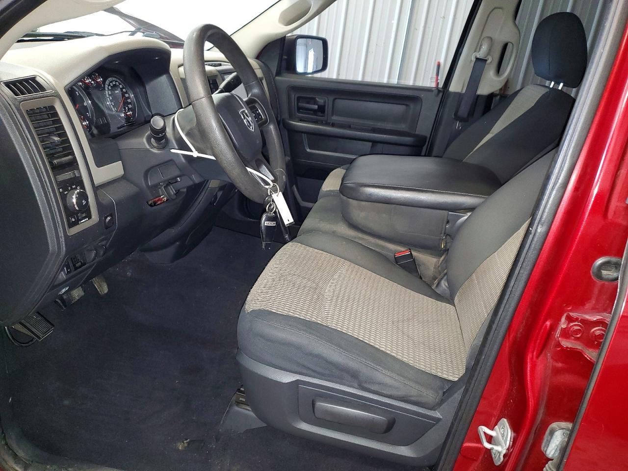 2012 Dodge Ram 1500 St Red vin: 1C6RD6FT7CS289278