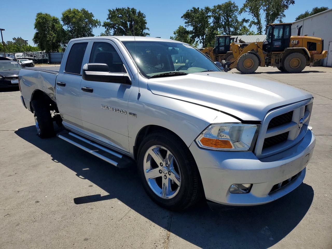 2012 Dodge Ram 1500 St Silver vin: 1C6RD6FT8CS302362