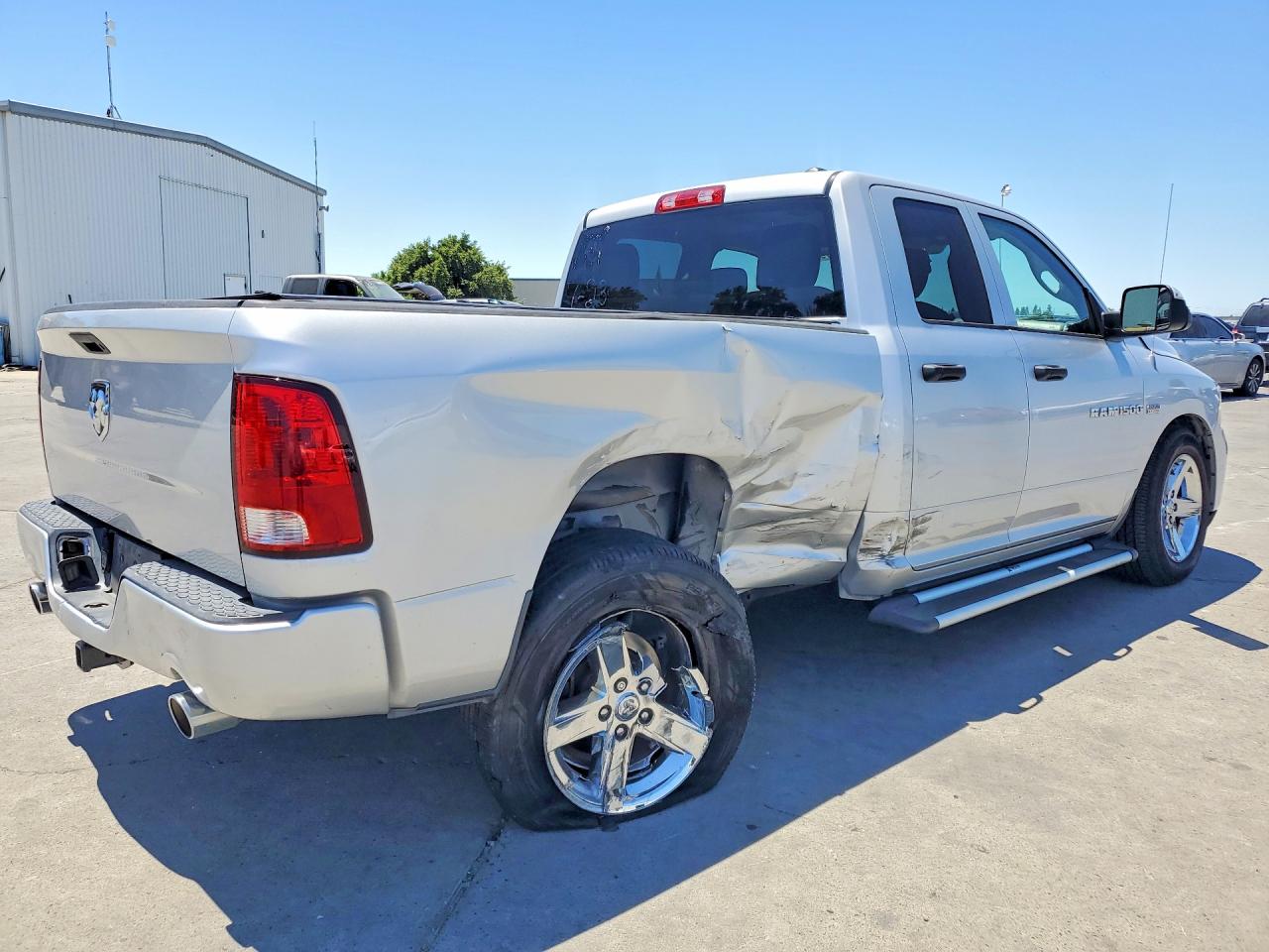 2012 Dodge Ram 1500 St Silver vin: 1C6RD6FT8CS302362