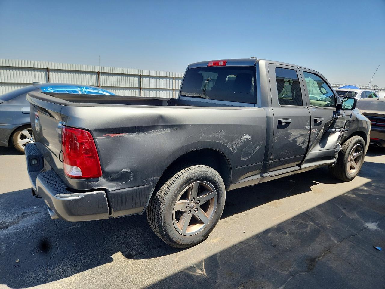 2012 Dodge Ram 1500 St Gray vin: 1C6RD6FT9CS211827