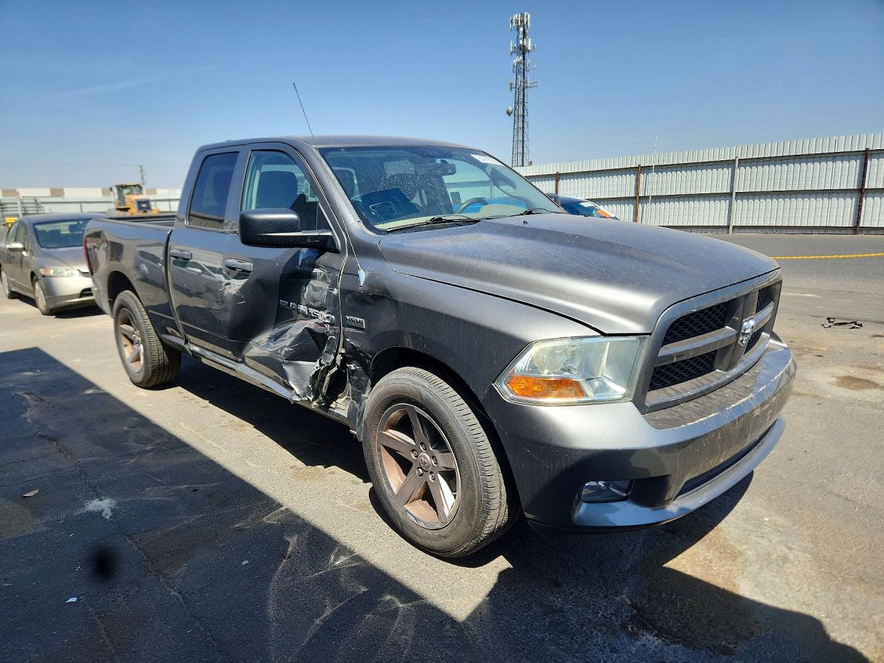 2012 Dodge Ram 1500 St Gray vin: 1C6RD6FT9CS211827