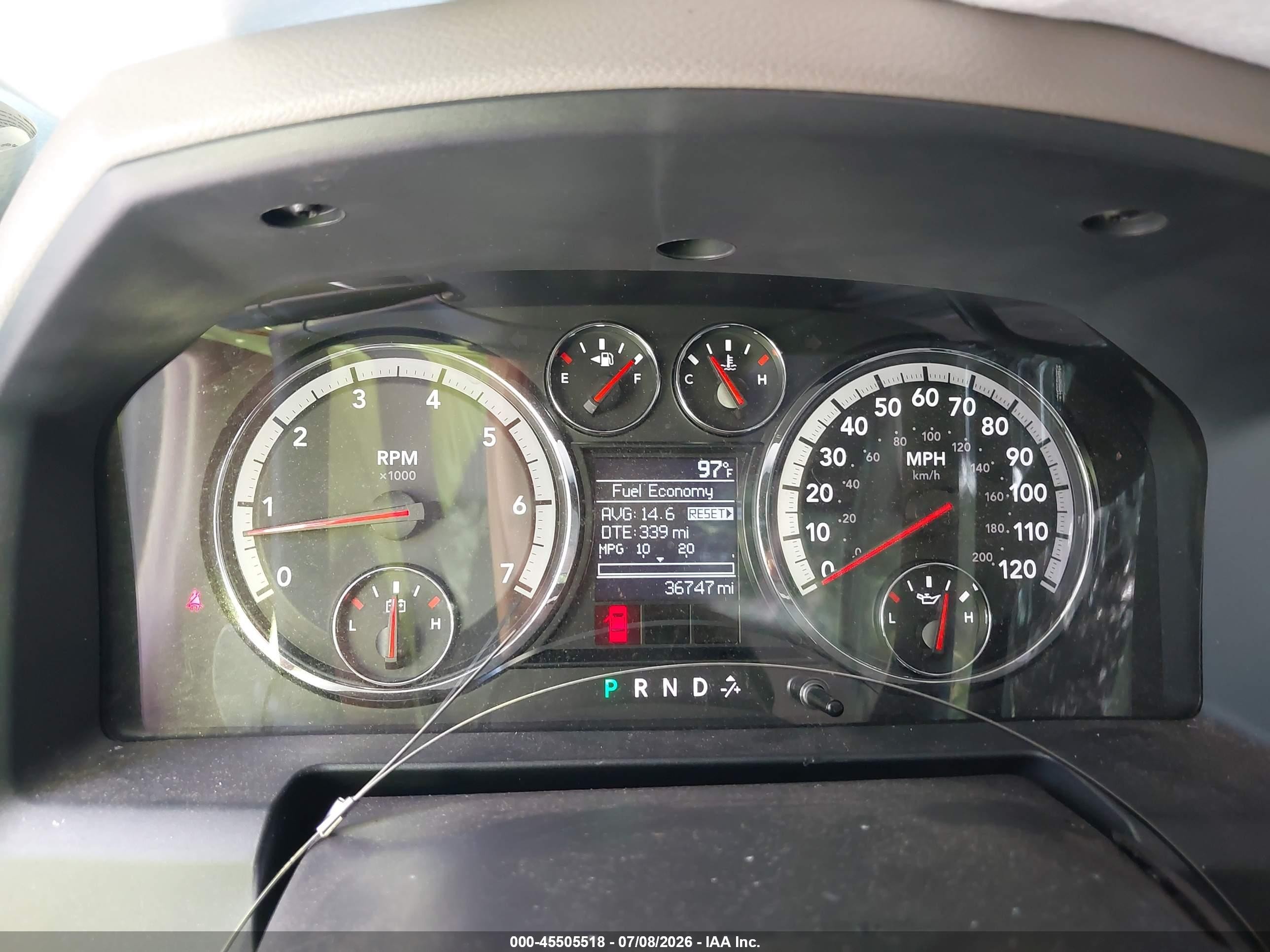 2012 Ram 1500 Express Серый vin: 1C6RD6FT9CS242530