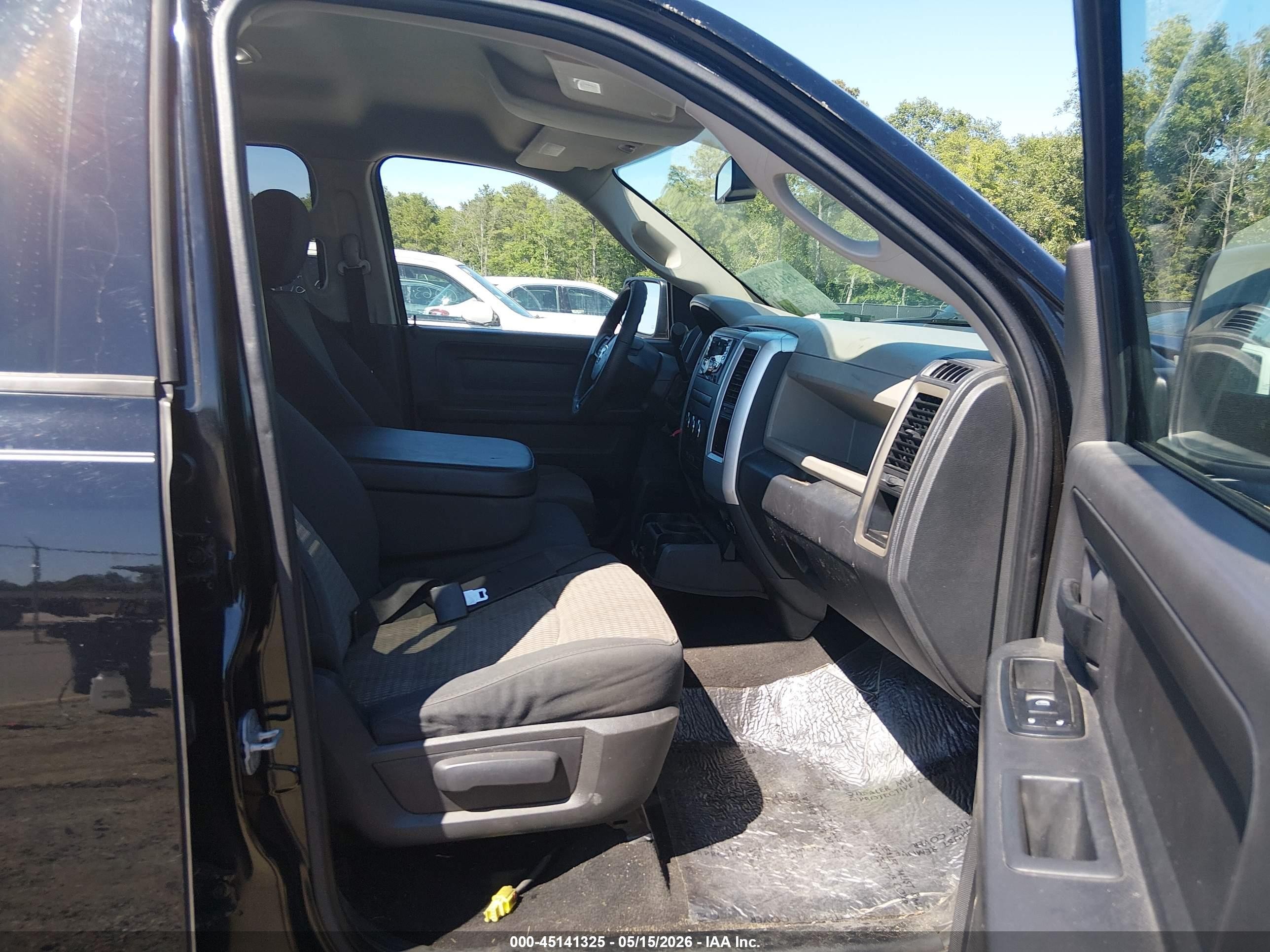 2012 Ram 1500 St Black vin: 1C6RD6FTXCS132392