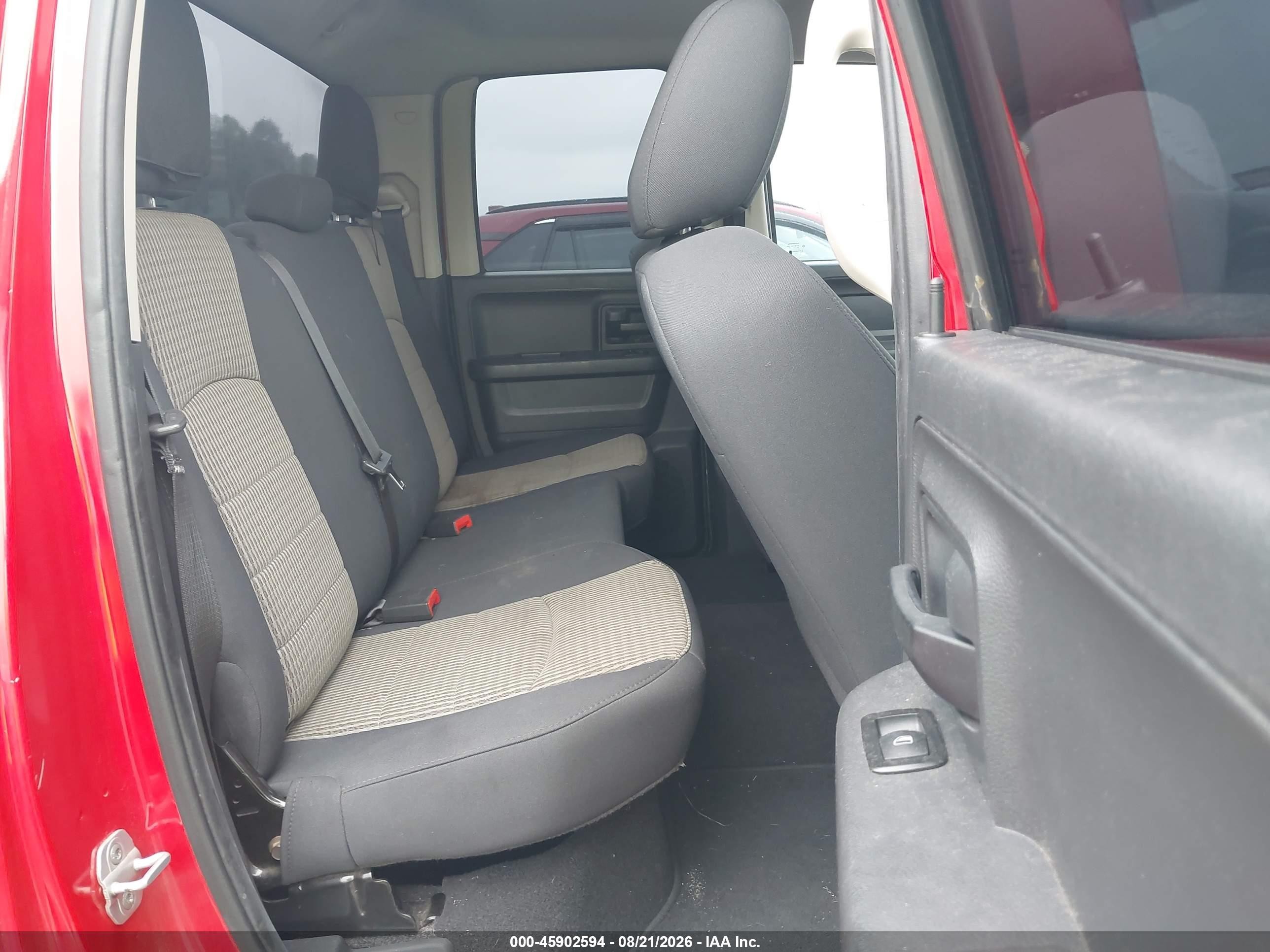 2012 Ram 1500 Express Red vin: 1C6RD6FTXCS173721