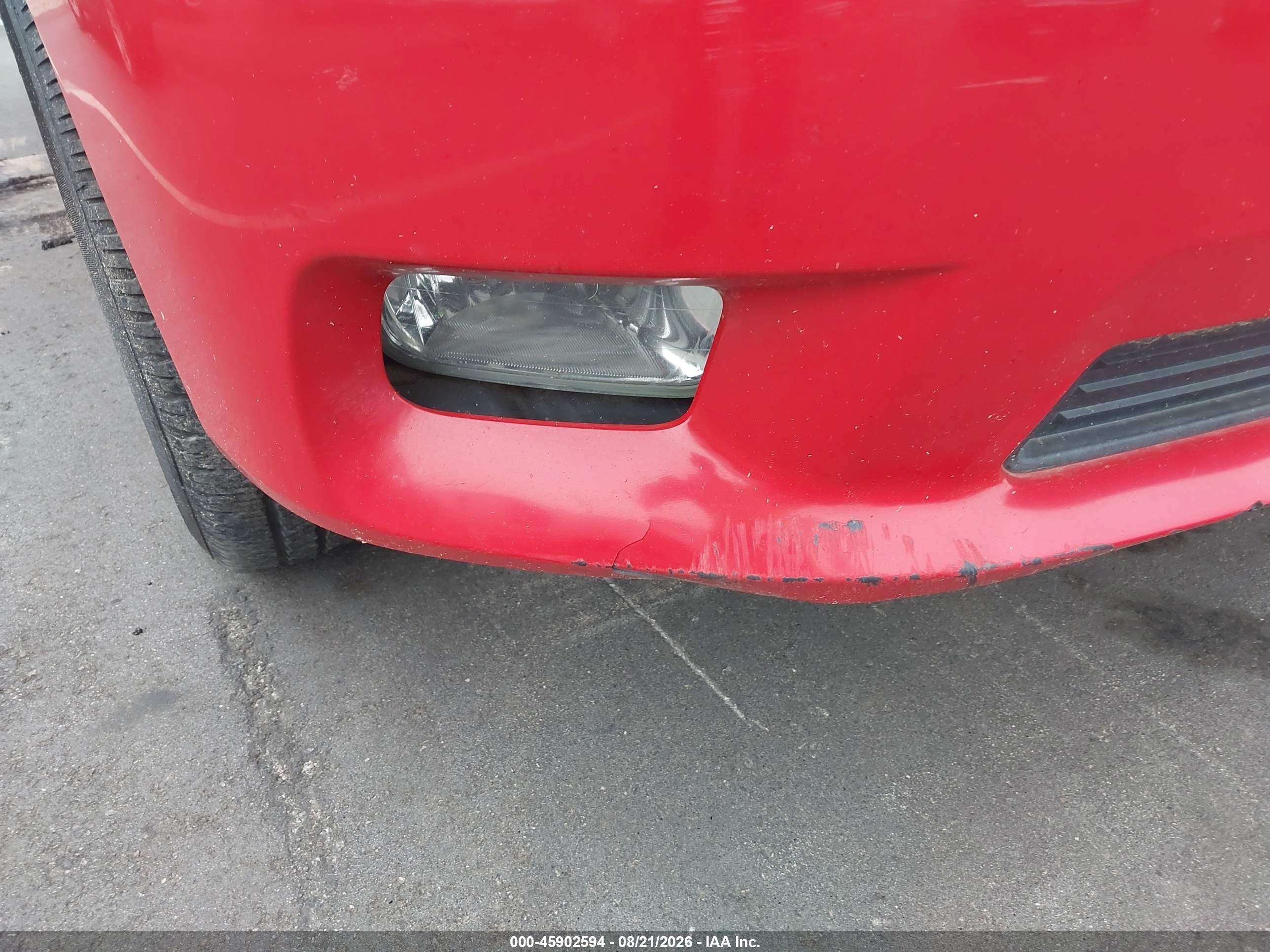 2012 Ram 1500 Express Red vin: 1C6RD6FTXCS173721