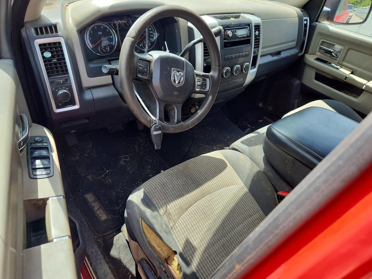 2012 Dodge Ram 1500 Slt Red vin: 1C6RD6GP1CS219809