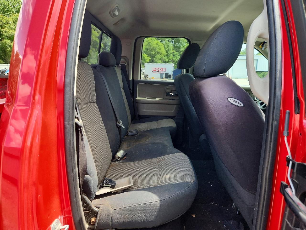 2012 Dodge Ram 1500 Slt Red vin: 1C6RD6GP1CS219809
