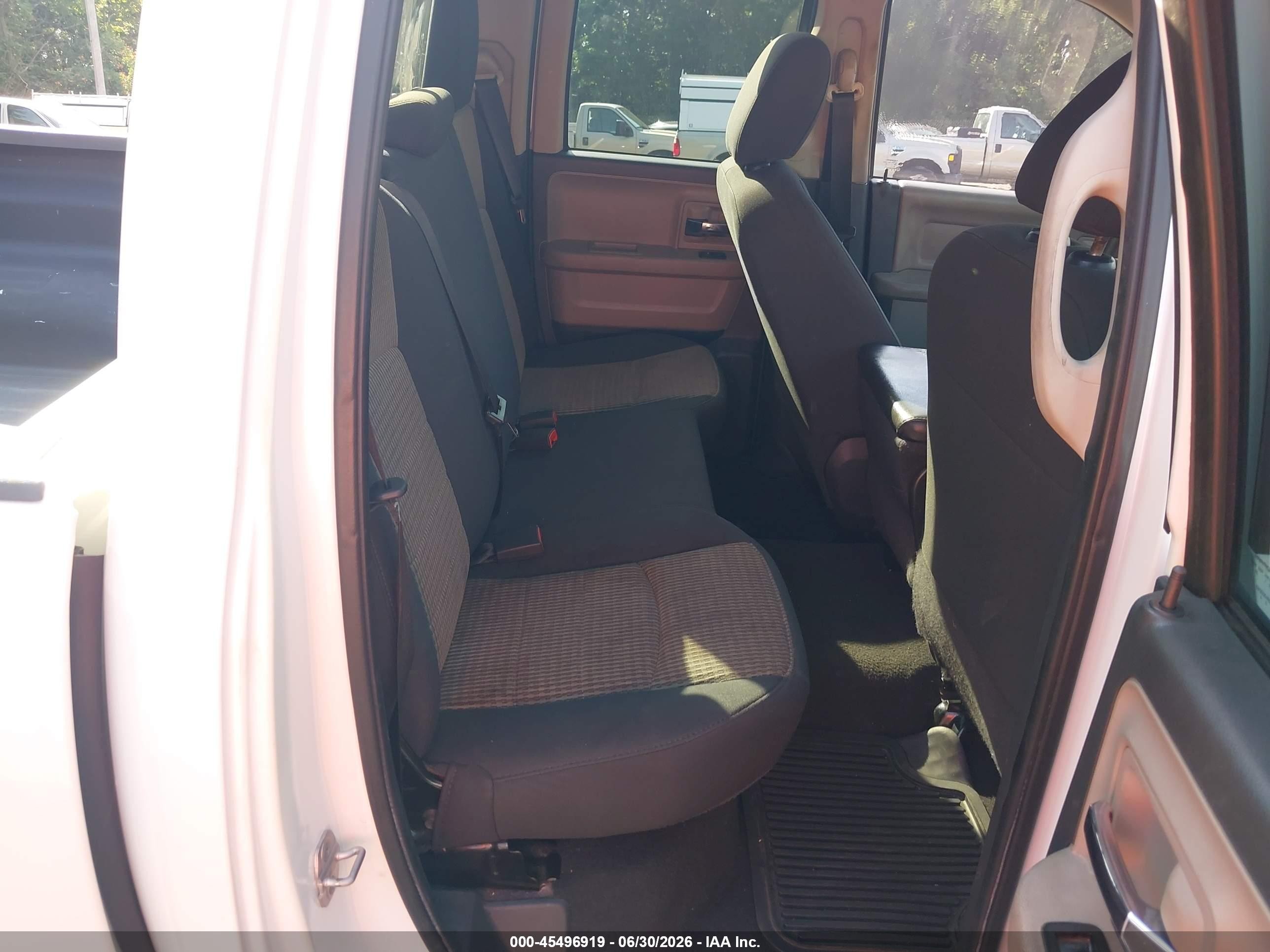 2012 Ram 1500 Slt White vin: 1C6RD6GP2CS100215