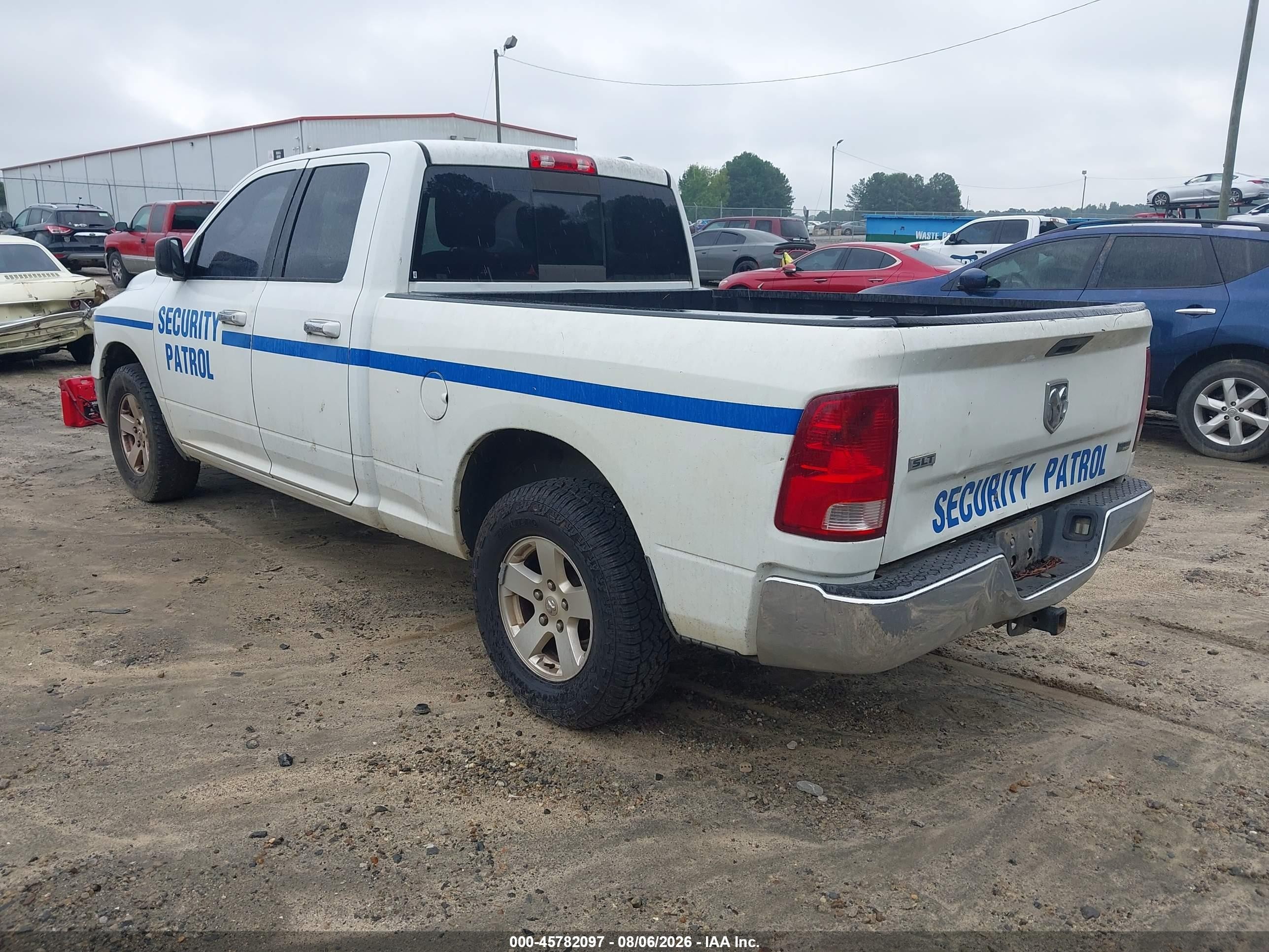 2012 Ram 1500 Slt White vin: 1C6RD6GP2CS138530