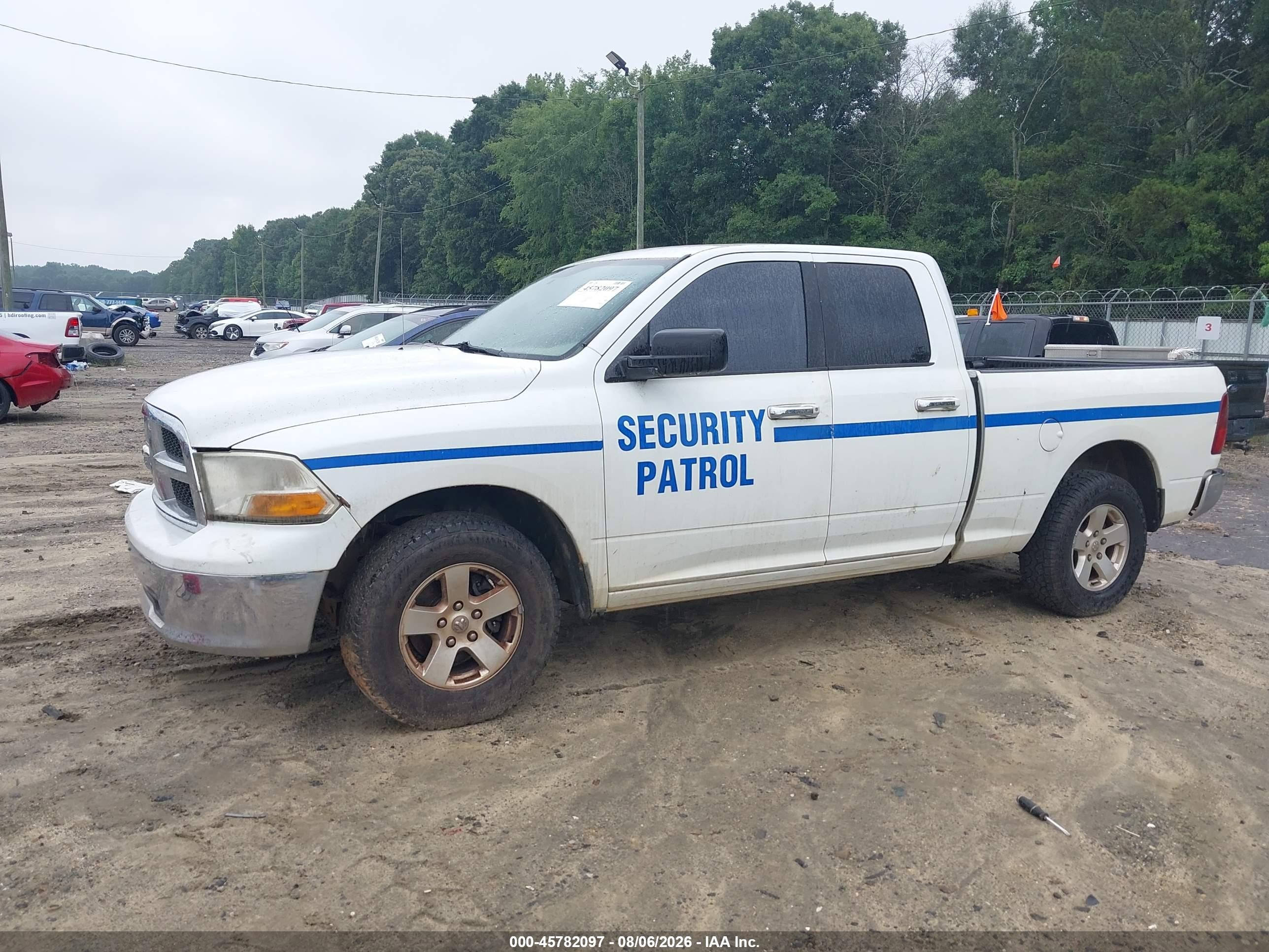 2012 Ram 1500 Slt White vin: 1C6RD6GP2CS138530