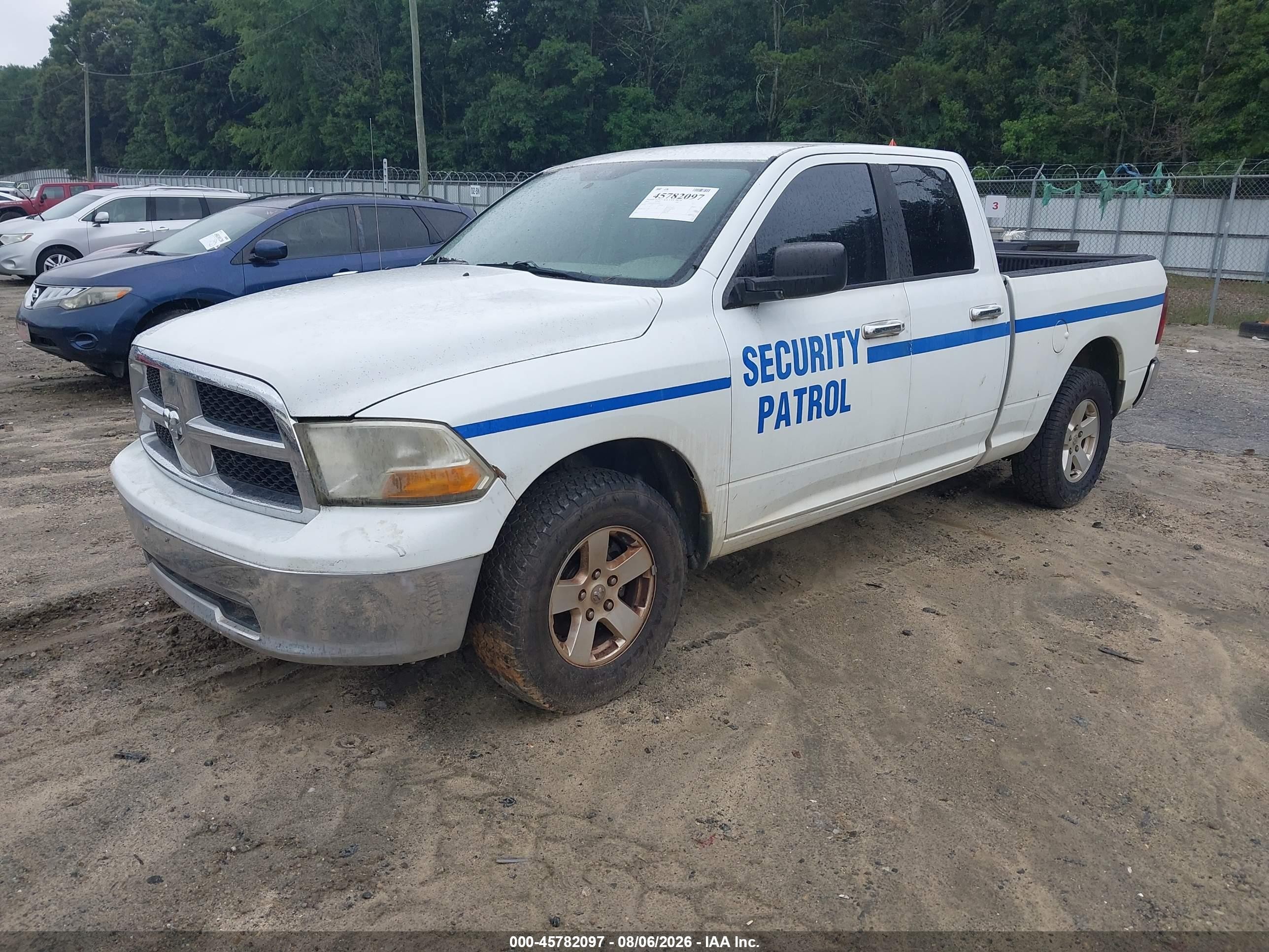 2012 Ram 1500 Slt White vin: 1C6RD6GP2CS138530