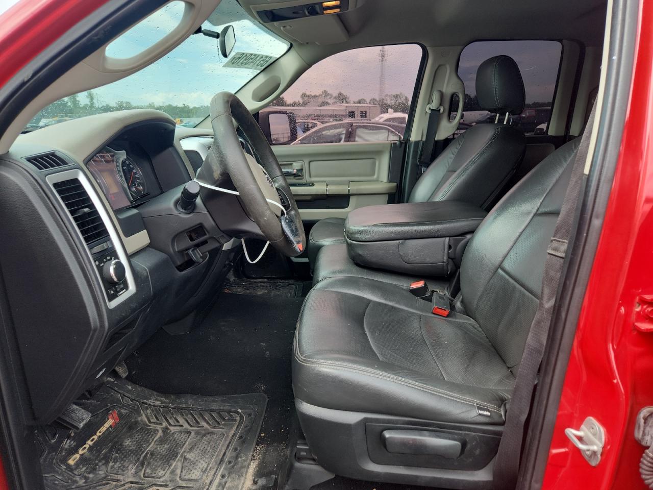 2012 Dodge Ram 1500 Slt Red vin: 1C6RD6GP4CS100801