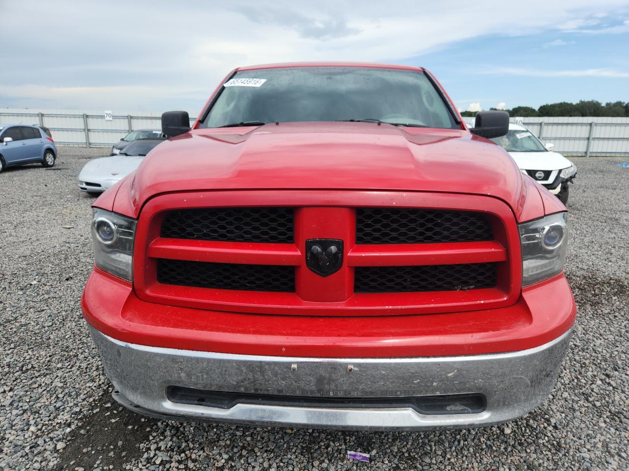 2012 Dodge Ram 1500 Slt Red vin: 1C6RD6GP4CS100801