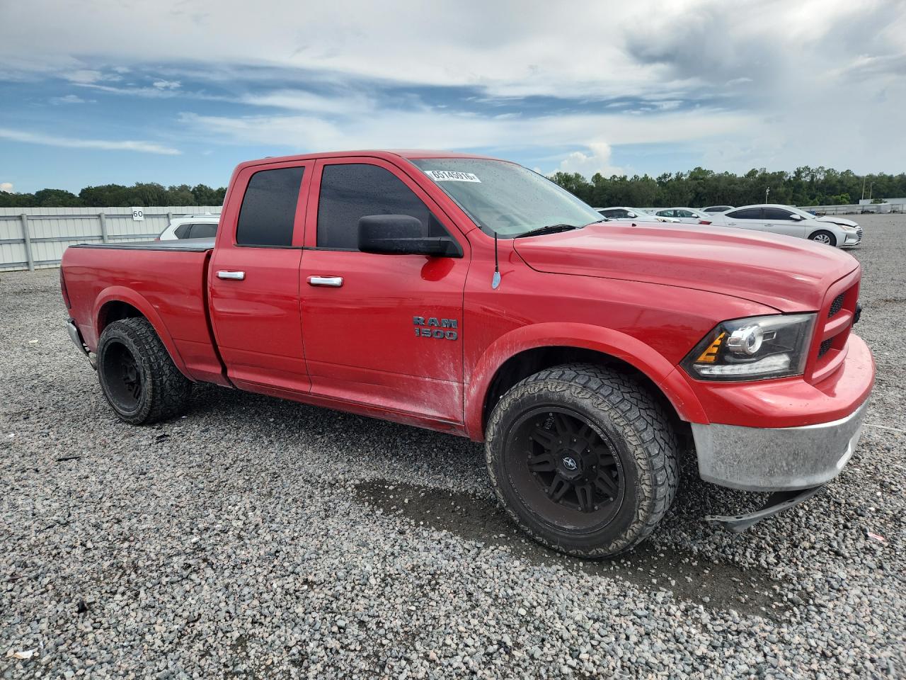 2012 Dodge Ram 1500 Slt Red vin: 1C6RD6GP4CS100801