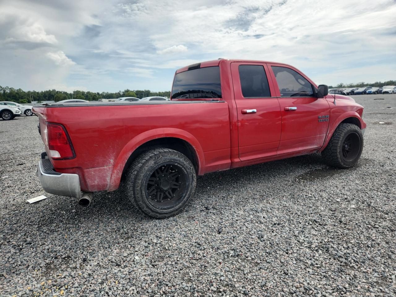 2012 Dodge Ram 1500 Slt Red vin: 1C6RD6GP4CS100801