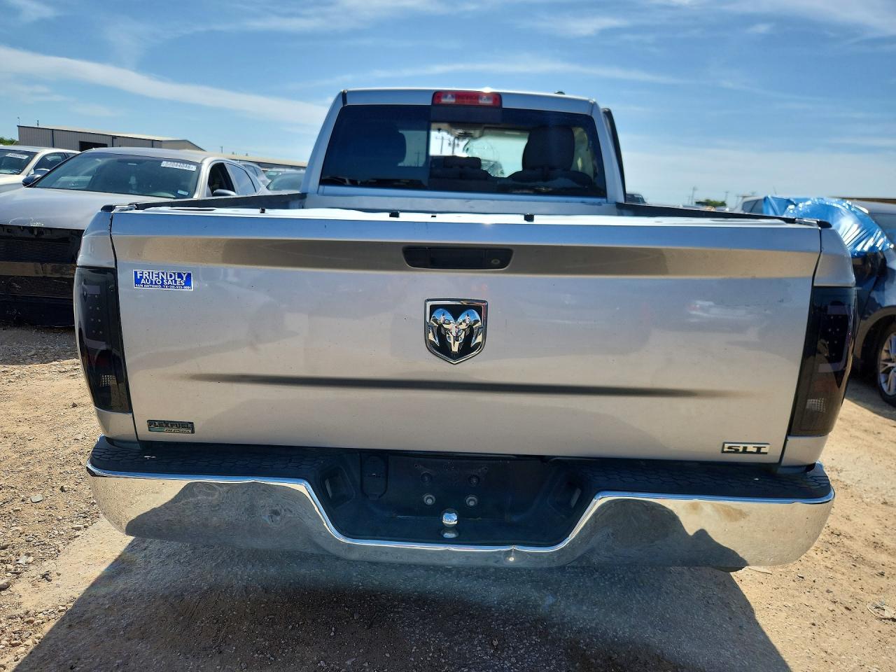 2012 Dodge Ram 1500 Slt Silver vin: 1C6RD6GP5CS100774