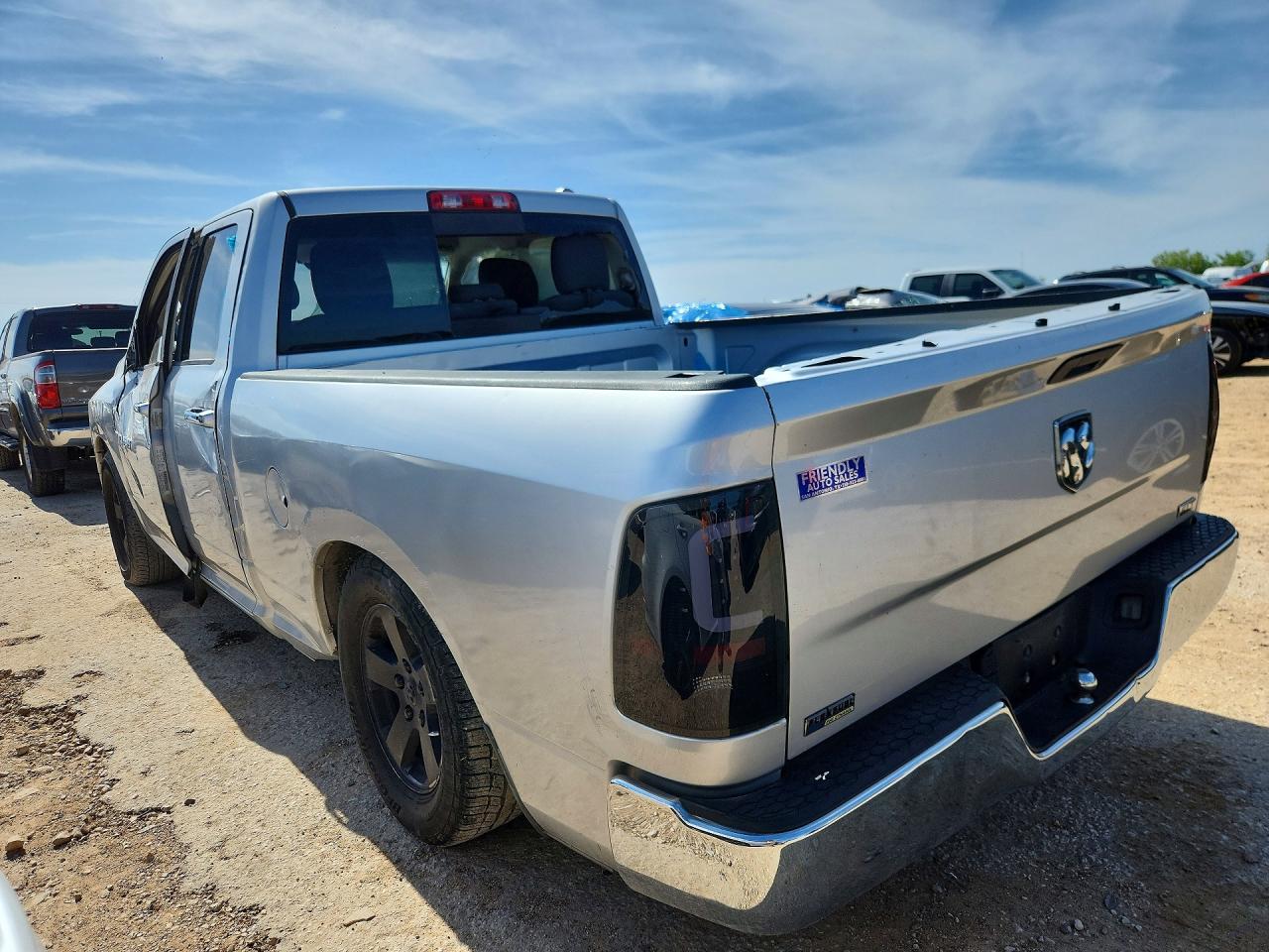 2012 Dodge Ram 1500 Slt Silver vin: 1C6RD6GP5CS100774
