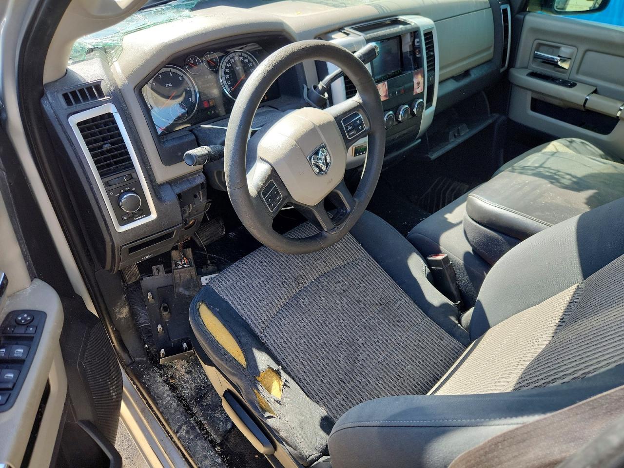 2012 Dodge Ram 1500 Slt Silver vin: 1C6RD6GP5CS100774