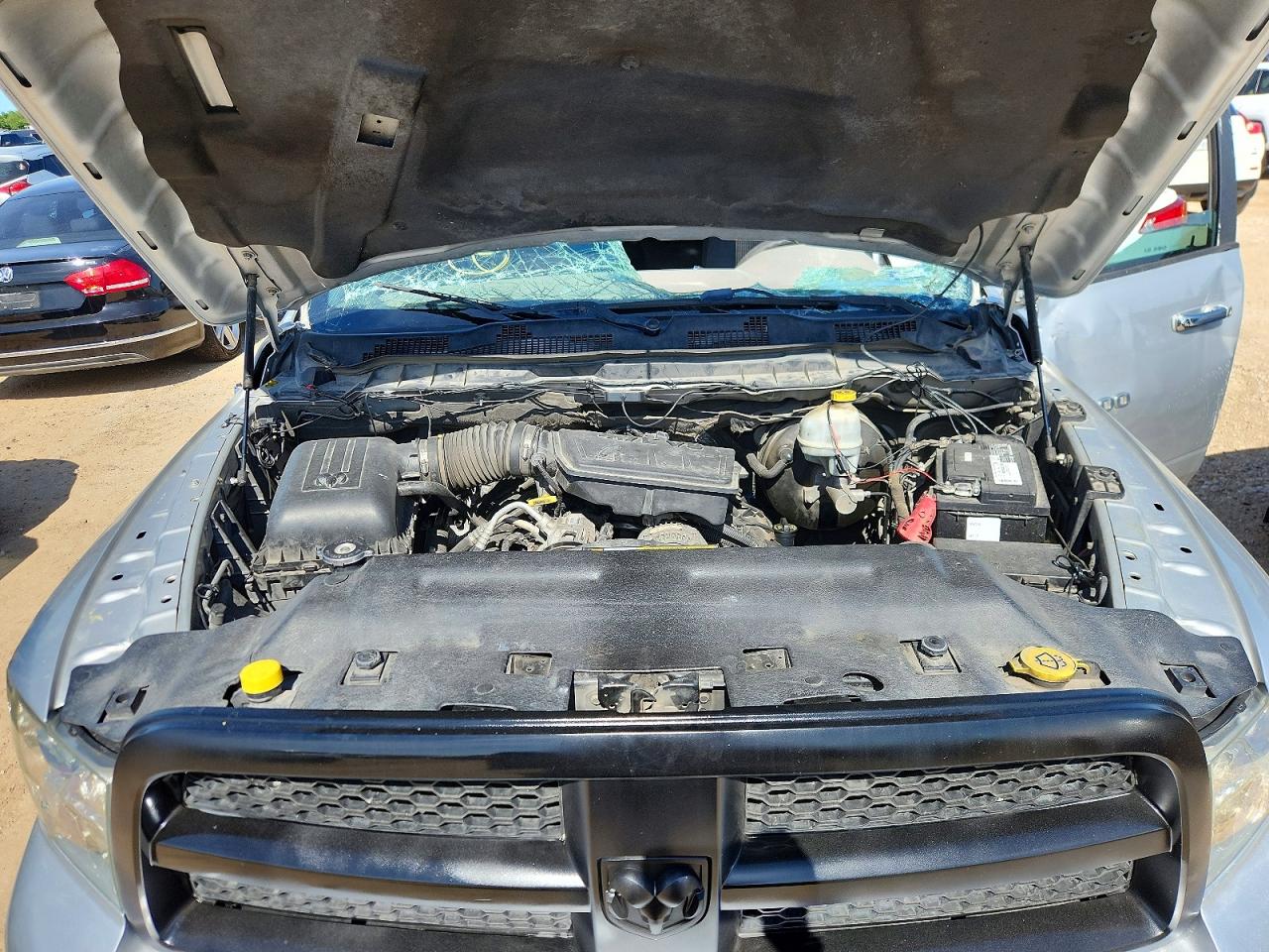 2012 Dodge Ram 1500 Slt Silver vin: 1C6RD6GP5CS100774