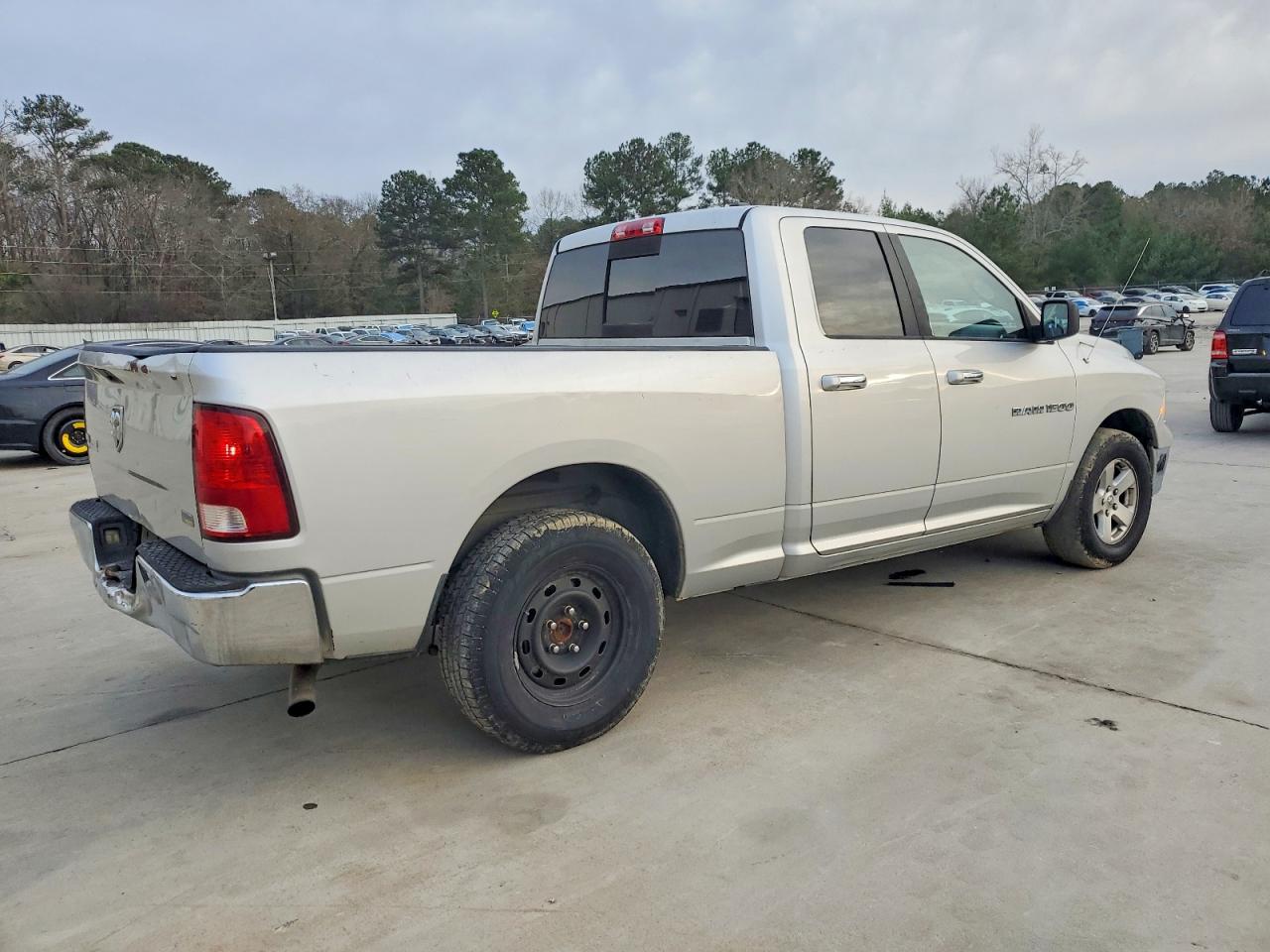 2012 Dodge Ram 1500 Slt Серебряный vin: 1C6RD6GP7CS242379