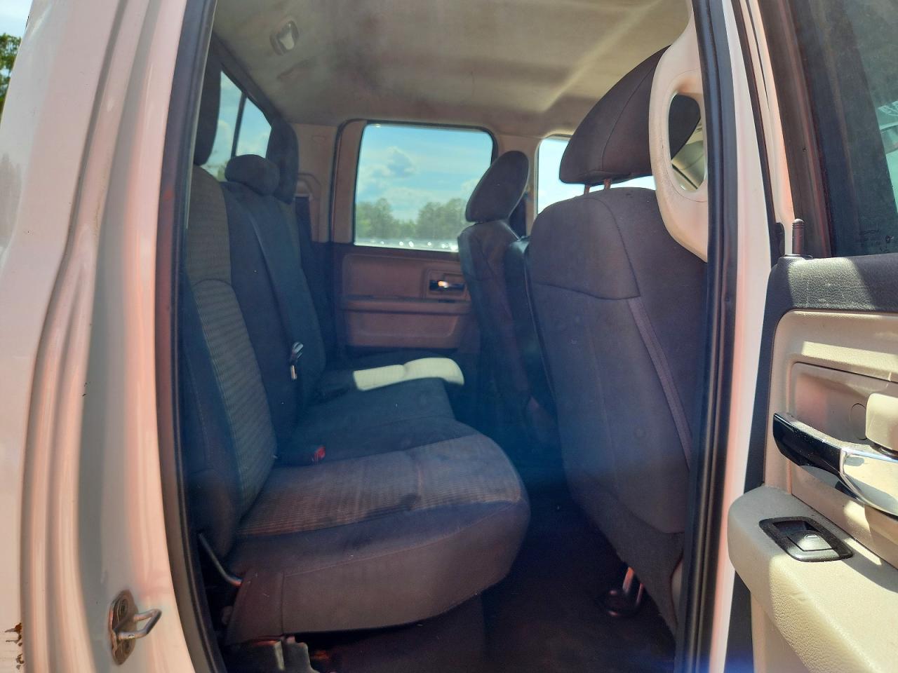 2012 Dodge Ram 1500 Slt White vin: 1C6RD6GP9CS225633