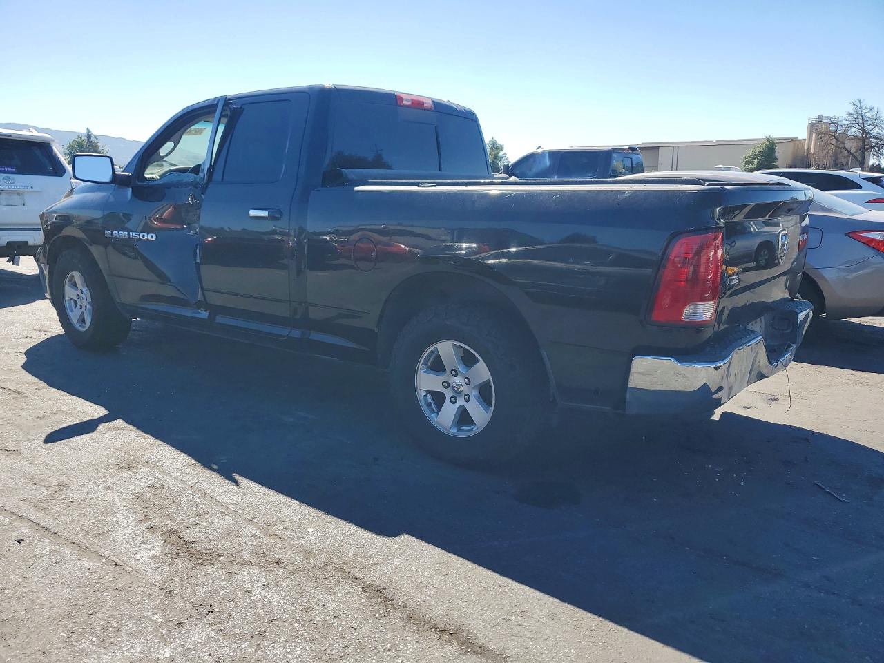 2012 Dodge Ram 1500 Slt Black vin: 1C6RD6GP9CS291759