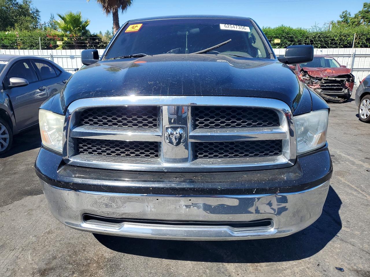 2012 Dodge Ram 1500 Slt Black vin: 1C6RD6GP9CS291759