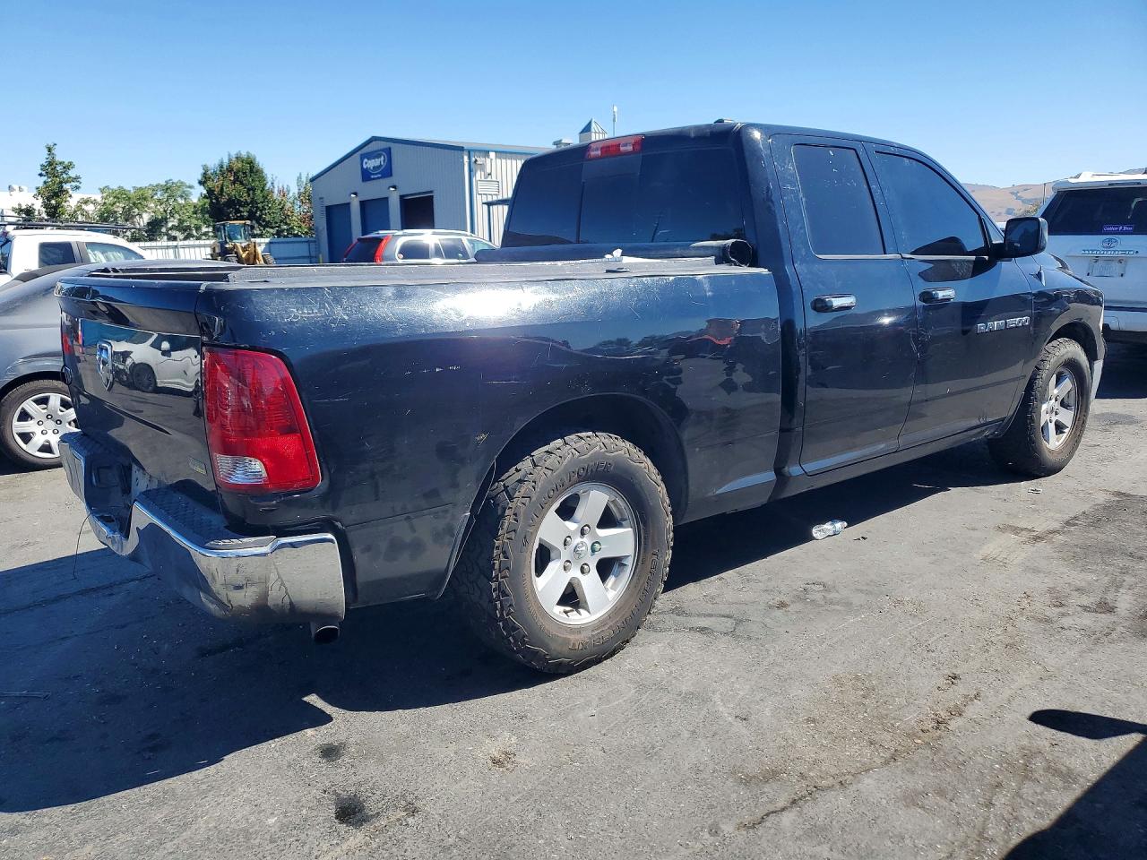 2012 Dodge Ram 1500 Slt Black vin: 1C6RD6GP9CS291759