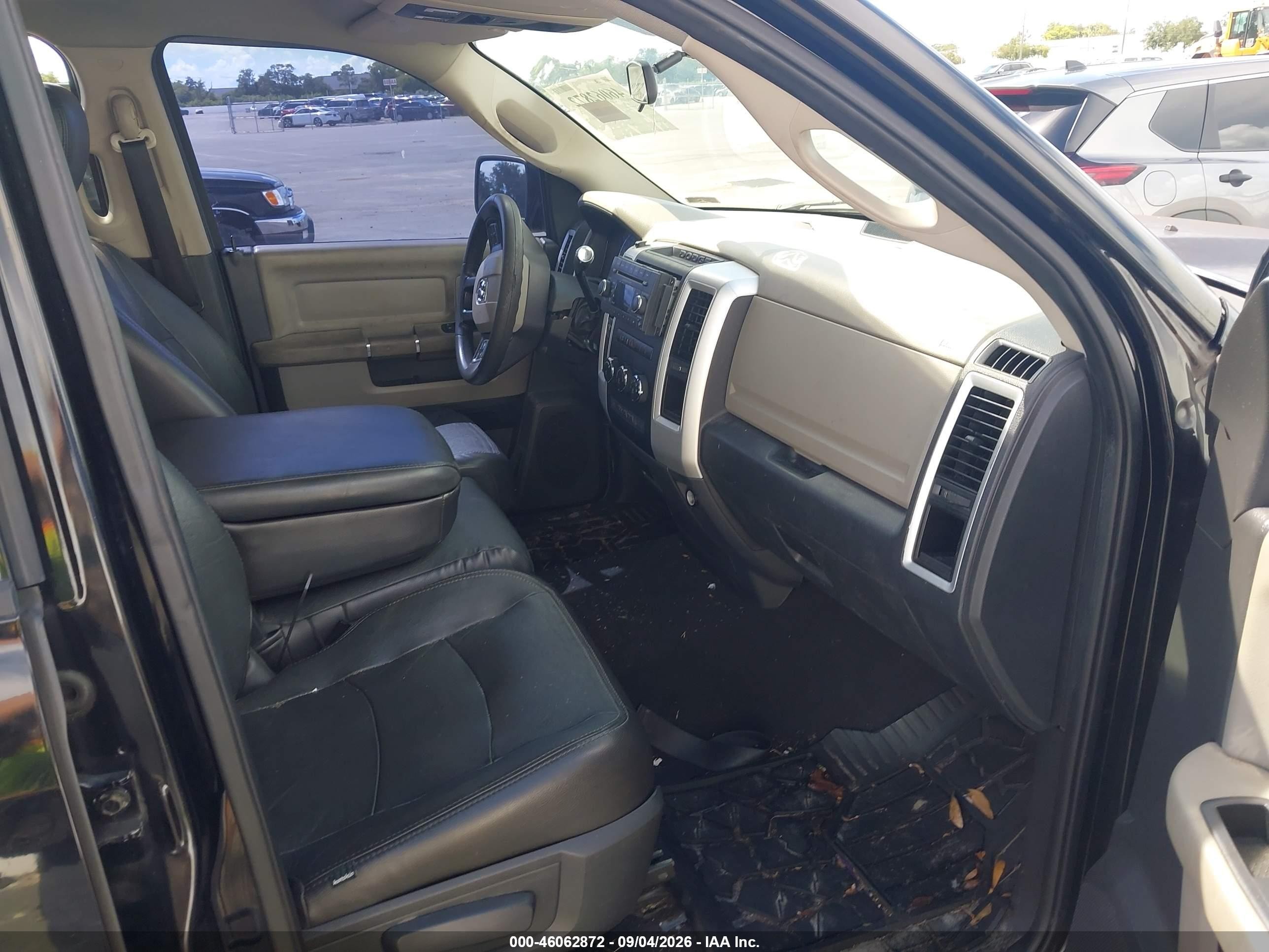 2012 Ram 1500 Slt Black vin: 1C6RD6GPXCS100365