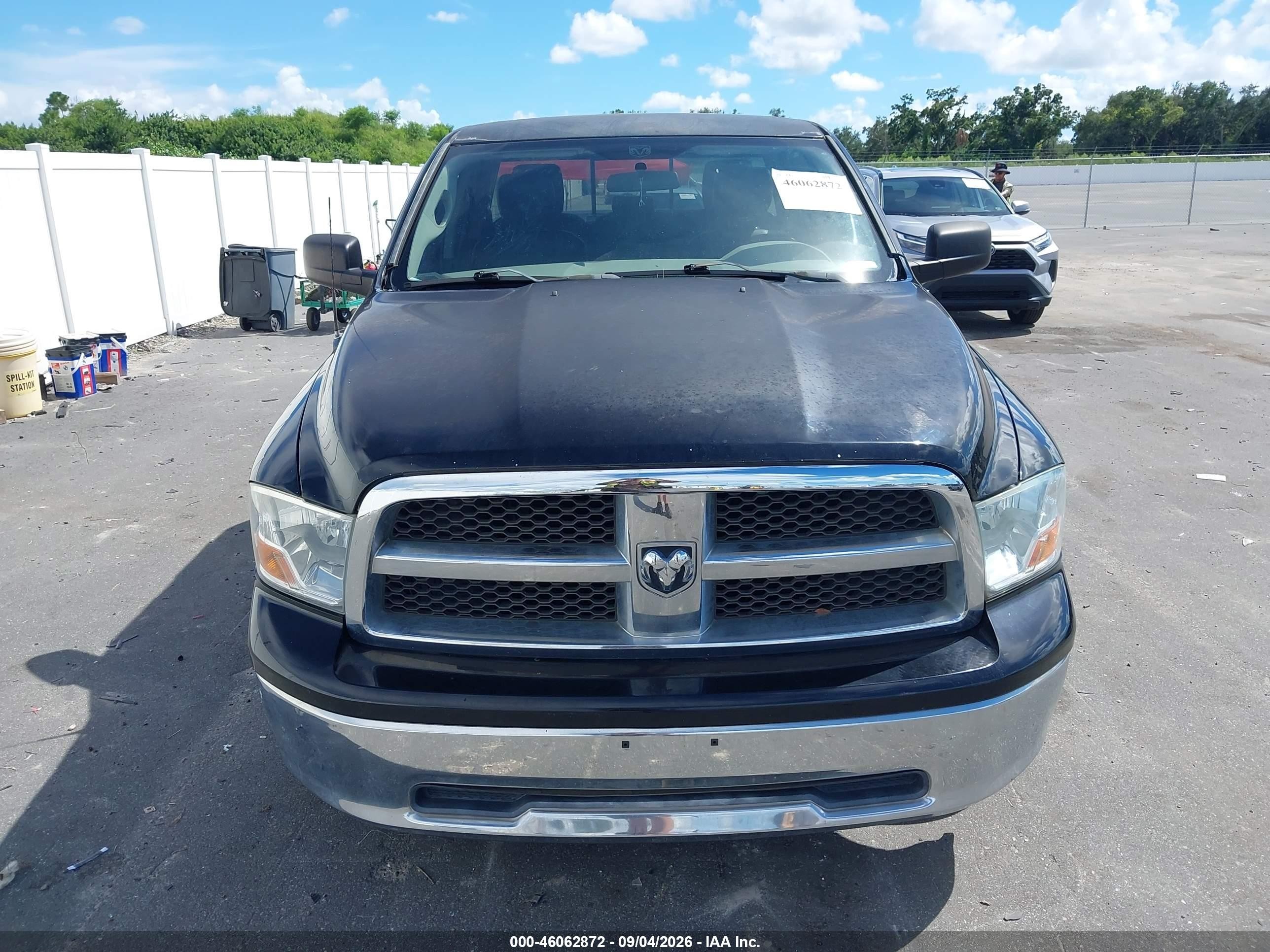 2012 Ram 1500 Slt Black vin: 1C6RD6GPXCS100365