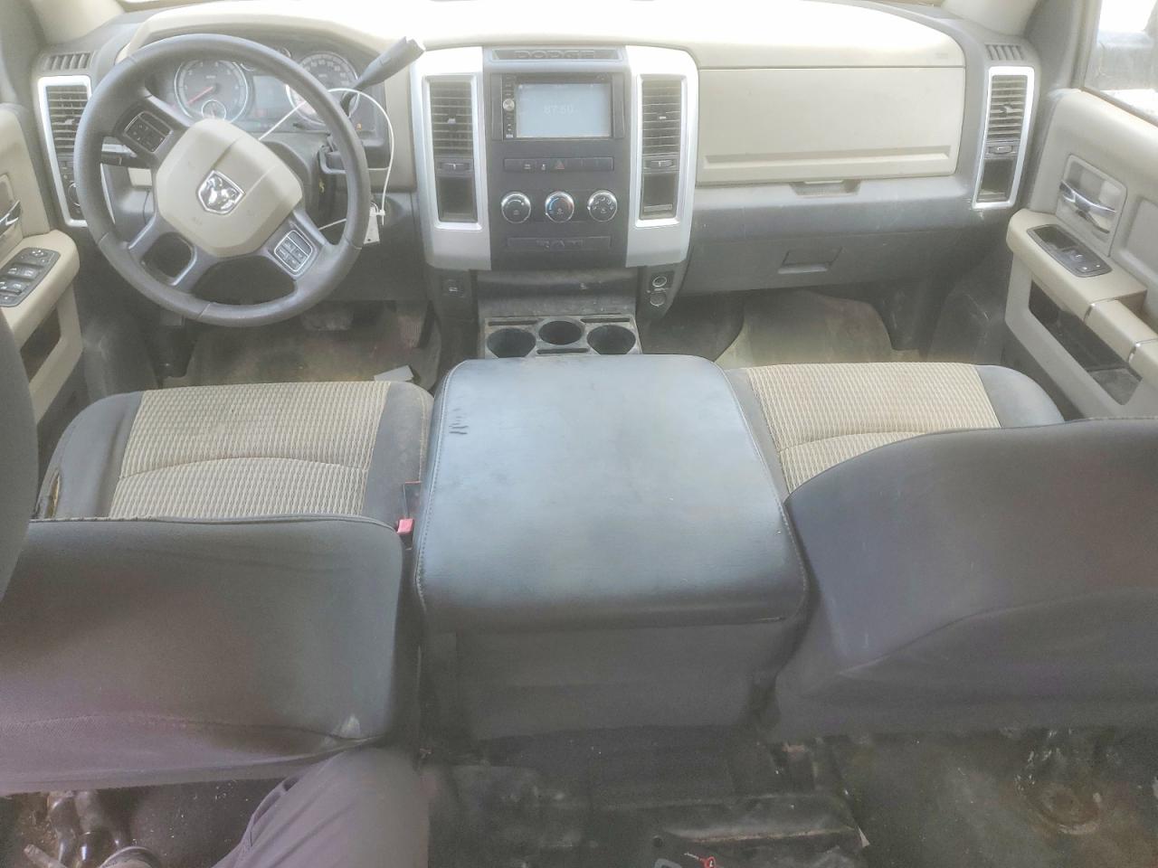 2012 Dodge Ram 1500 Slt Gray vin: 1C6RD6GPXCS100589