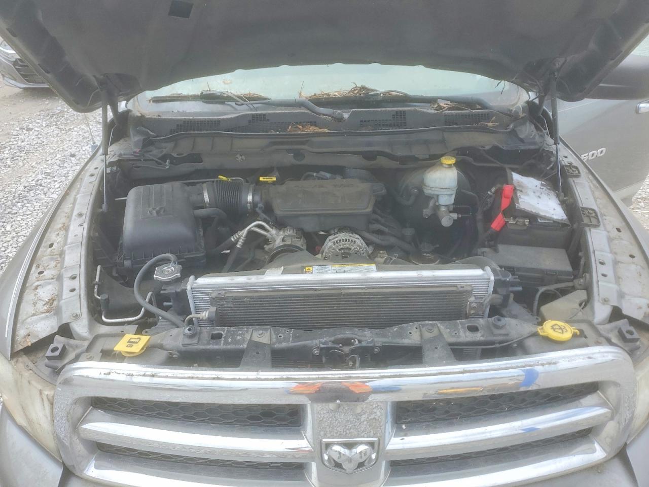 2012 Dodge Ram 1500 Slt Gray vin: 1C6RD6GPXCS100589