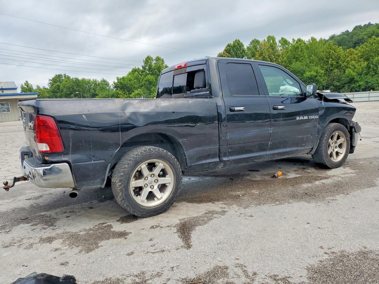 2012 Dodge Ram 1500 Slt Black vin: 1C6RD6GPXCS156368