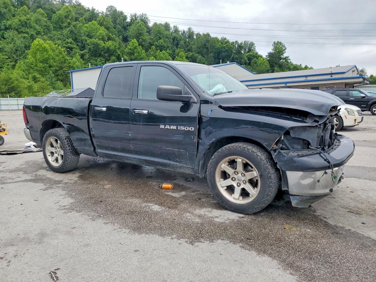 2012 Dodge Ram 1500 Slt Black vin: 1C6RD6GPXCS156368