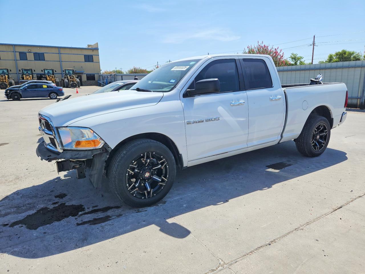 2012 Dodge Ram 1500 Slt White vin: 1C6RD6GPXCS220070