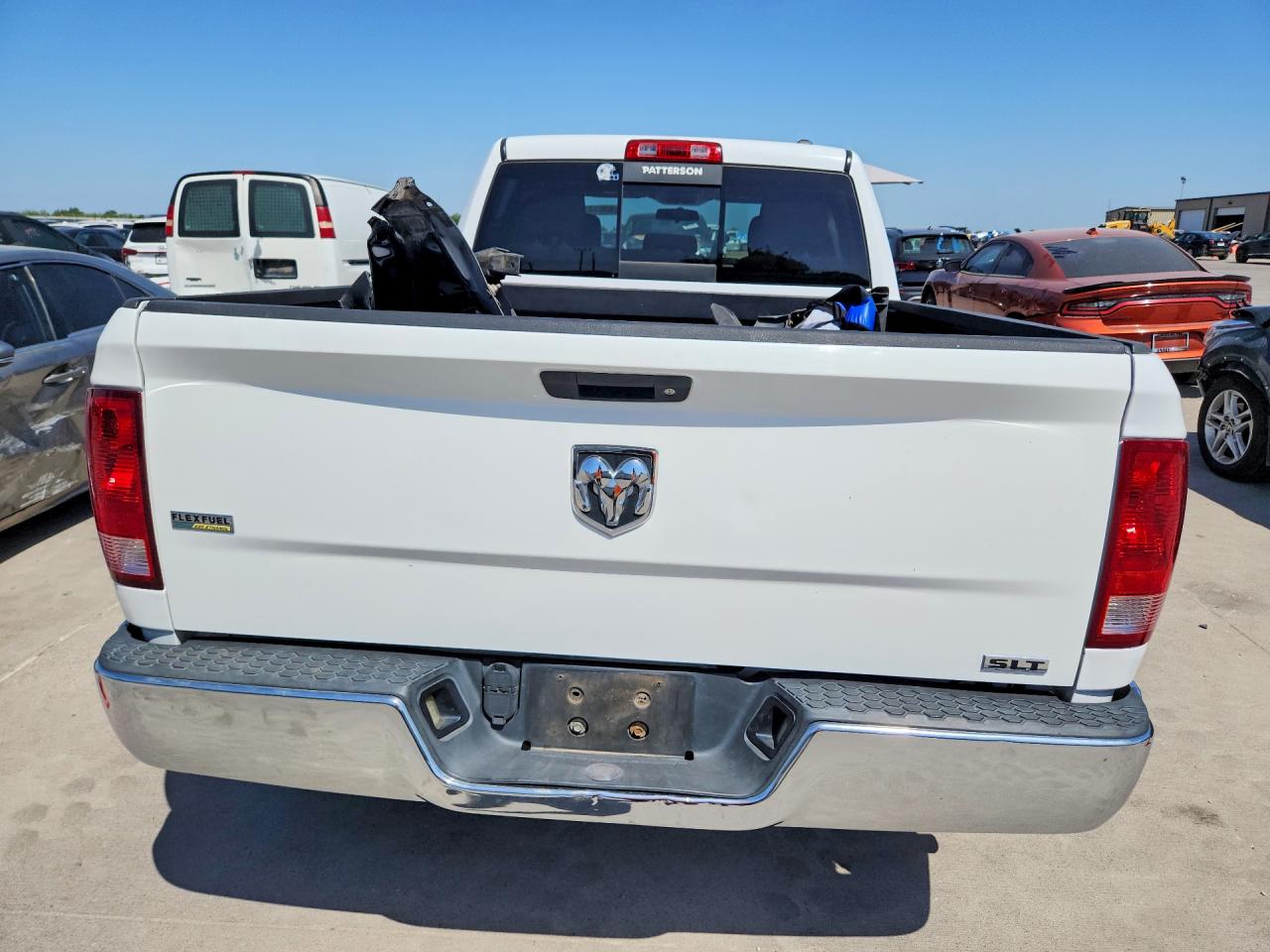 2012 Dodge Ram 1500 Slt White vin: 1C6RD6GPXCS220070