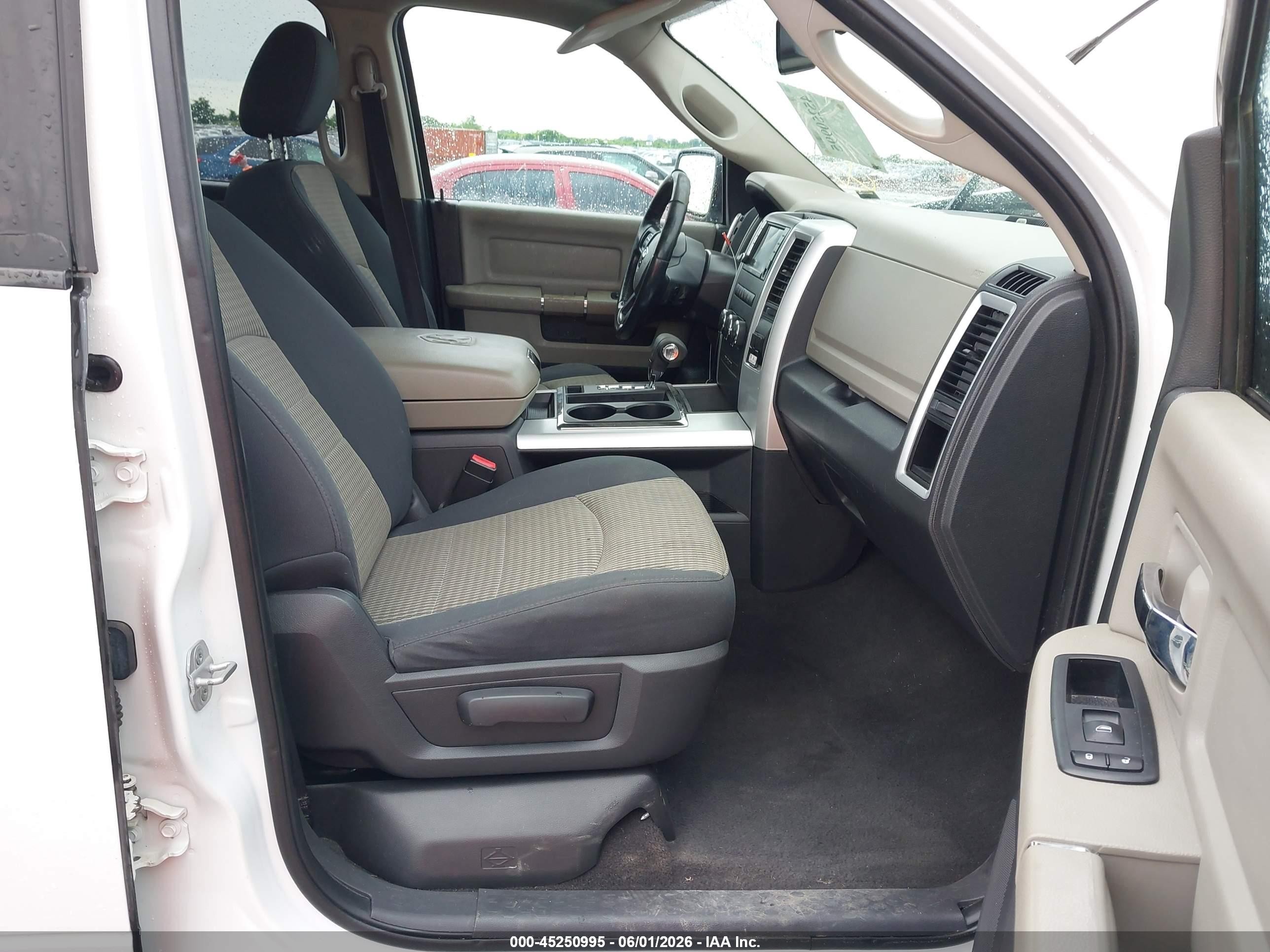 2012 Ram 1500 Slt White vin: 1C6RD6GT0CS193829