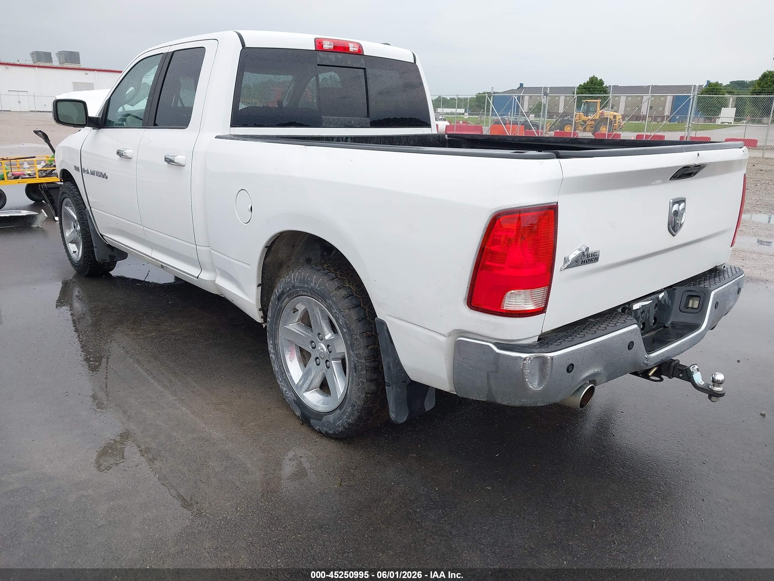 2012 Ram 1500 Slt White vin: 1C6RD6GT0CS193829