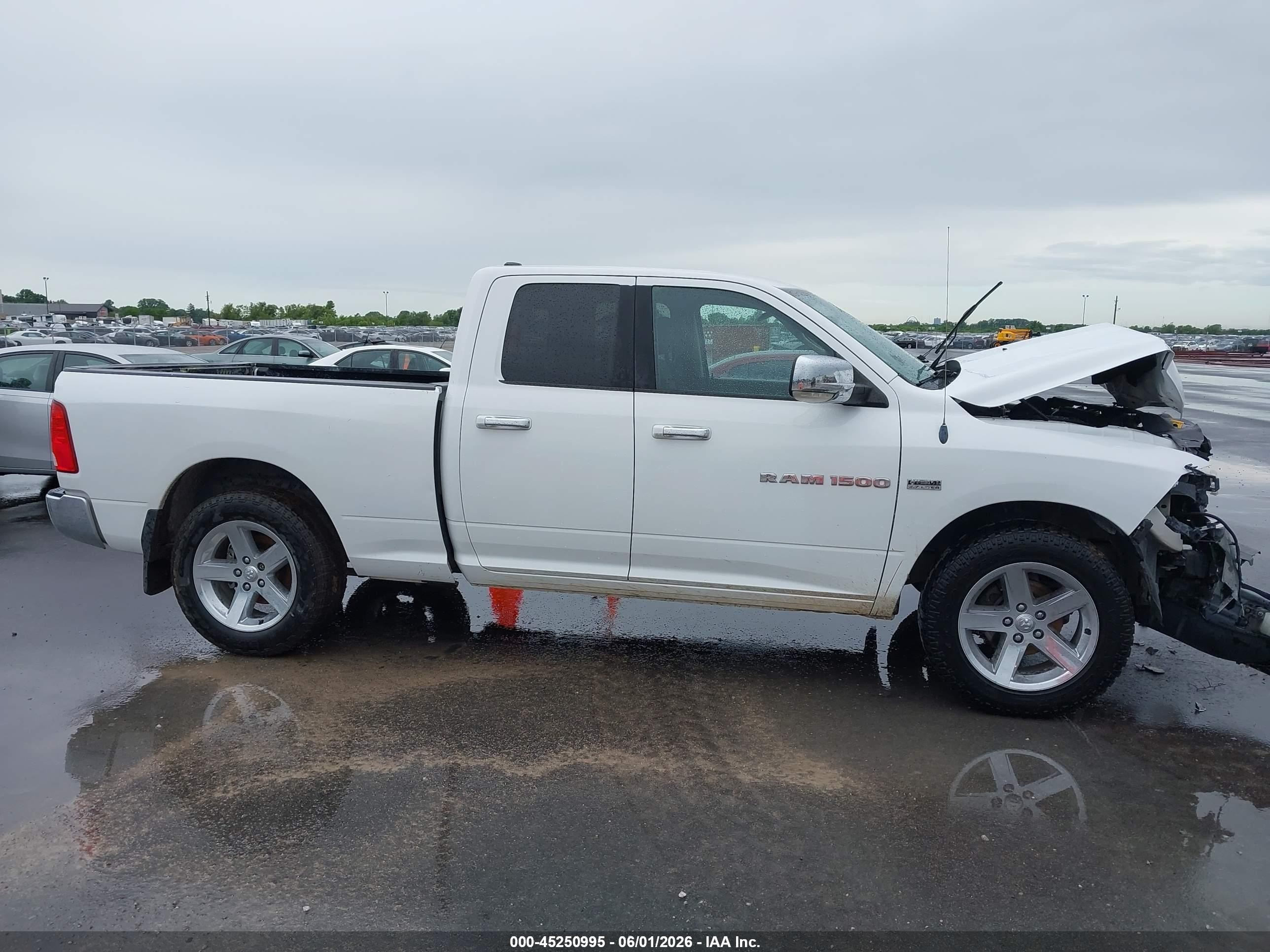 2012 Ram 1500 Slt White vin: 1C6RD6GT0CS193829