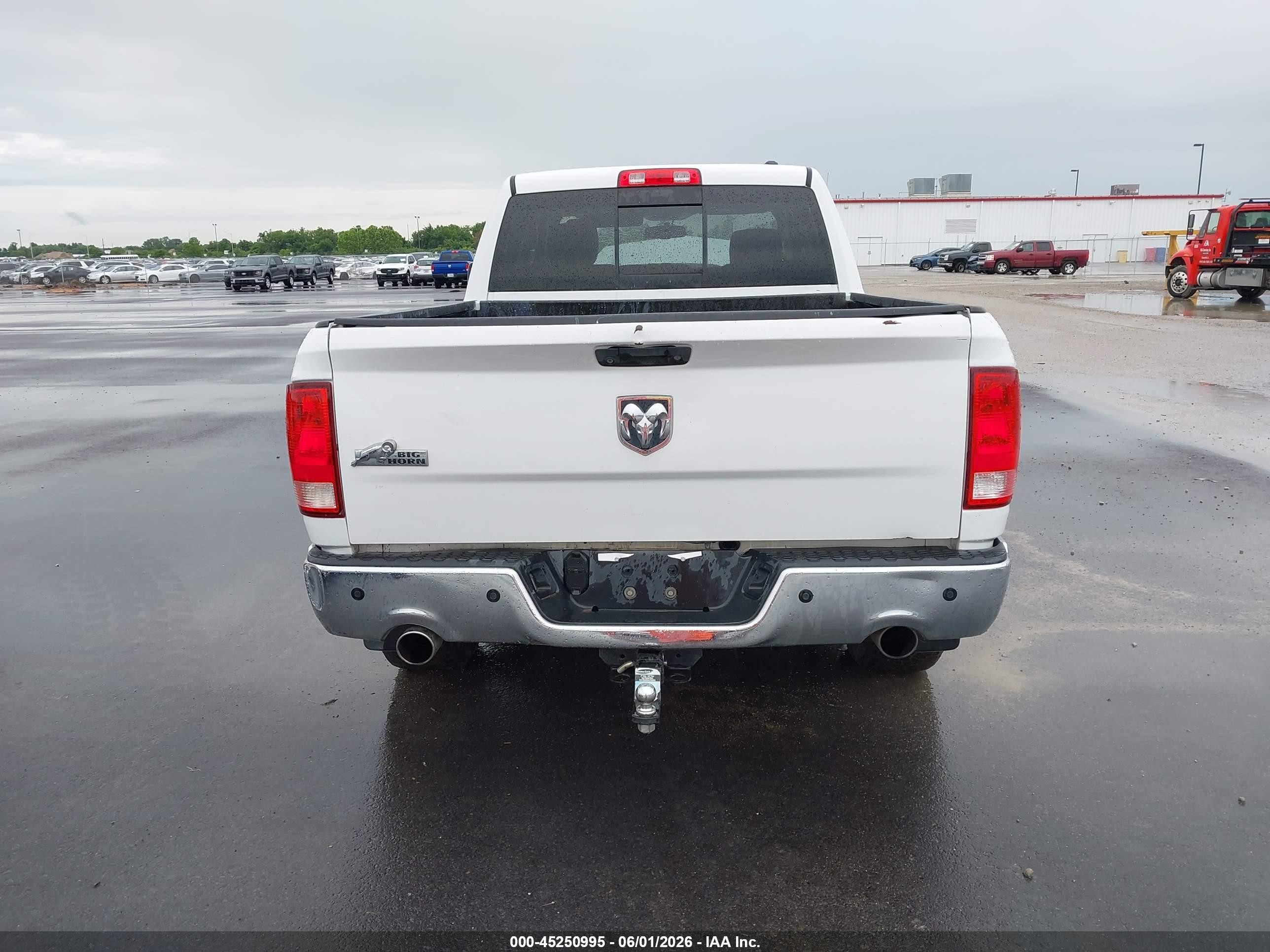 2012 Ram 1500 Slt White vin: 1C6RD6GT0CS193829