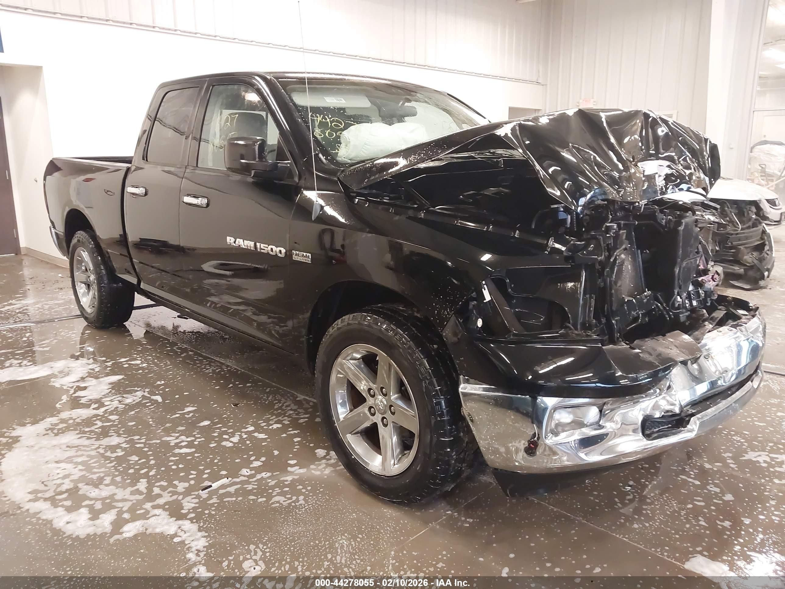 2012 Ram 1500 Slt Черный vin: 1C6RD6GT5CS255922
