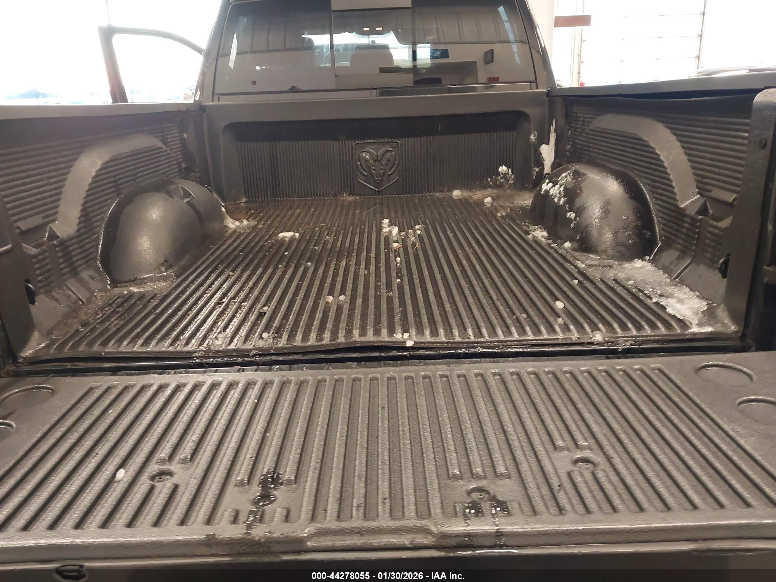 2012 Ram 1500 Slt Черный vin: 1C6RD6GT5CS255922