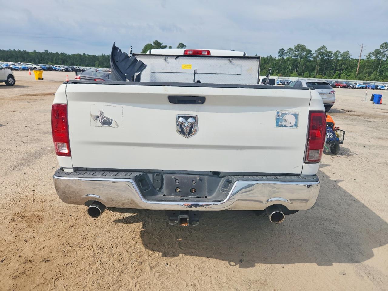 2012 Dodge Ram 1500 Slt White vin: 1C6RD6GT6CS113031