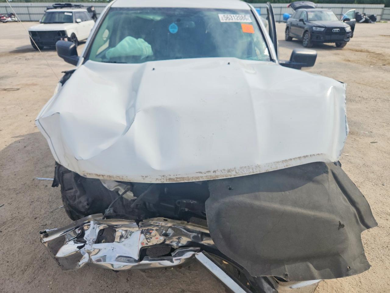 2012 Dodge Ram 1500 Slt White vin: 1C6RD6GT6CS113031