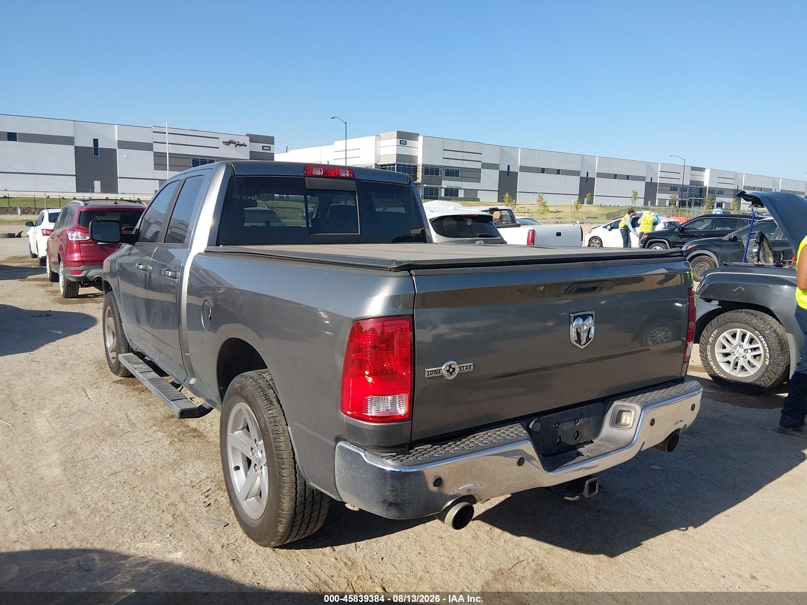 2012 Ram 1500 Lone Star Gray vin: 1C6RD6GT6CS193088