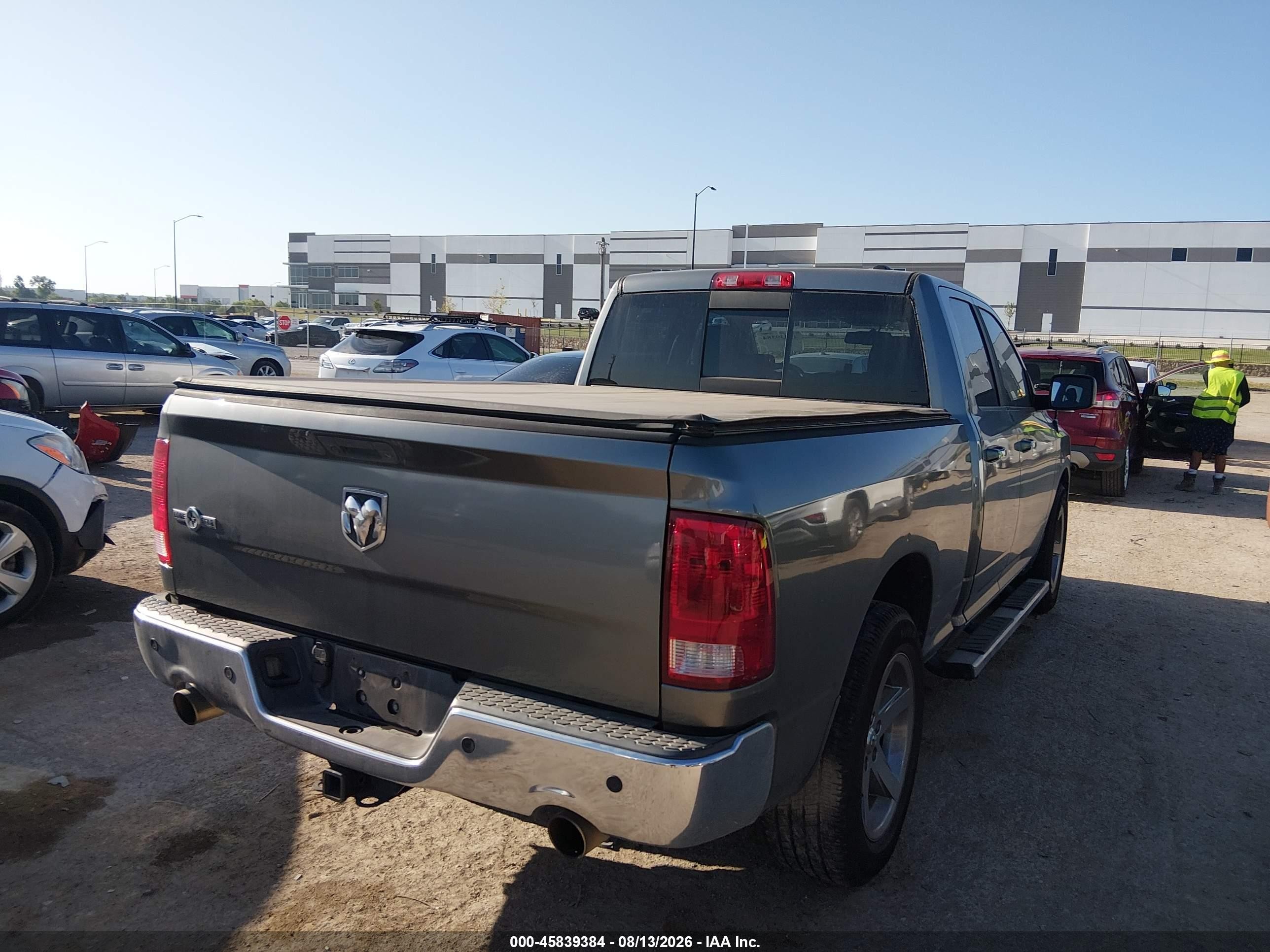 2012 Ram 1500 Lone Star Gray vin: 1C6RD6GT6CS193088