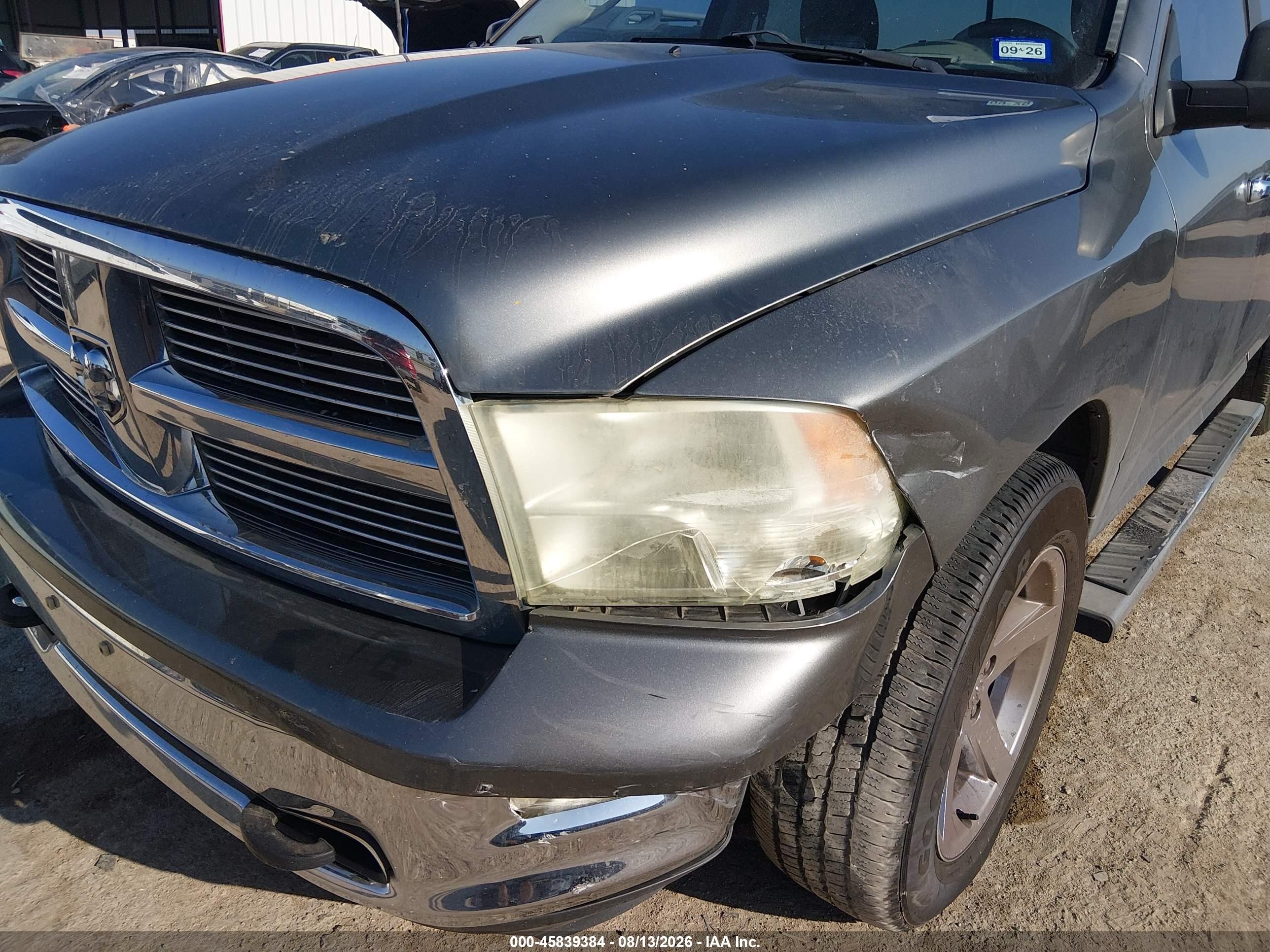 2012 Ram 1500 Lone Star Gray vin: 1C6RD6GT6CS193088