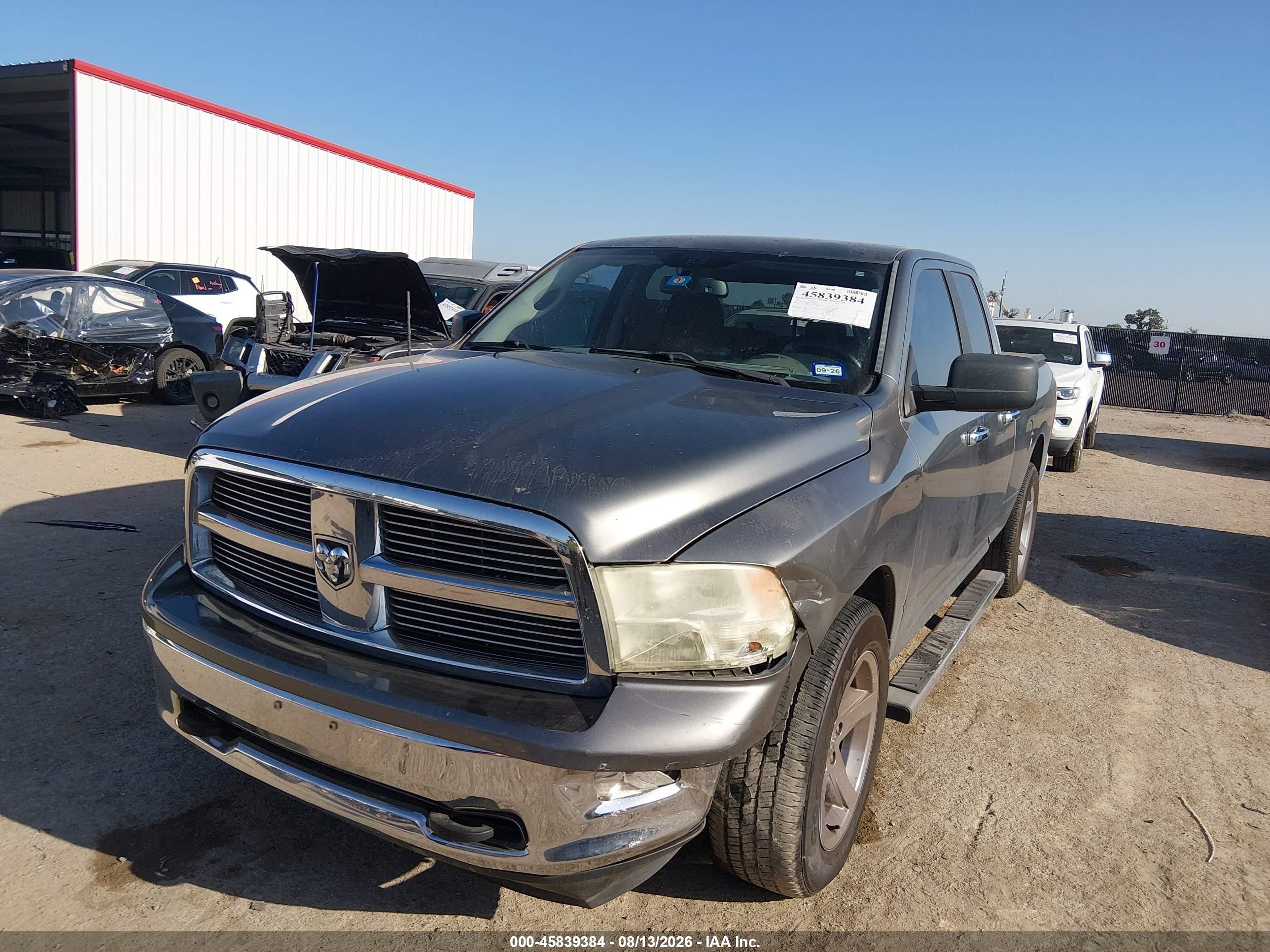 2012 Ram 1500 Lone Star Gray vin: 1C6RD6GT6CS193088